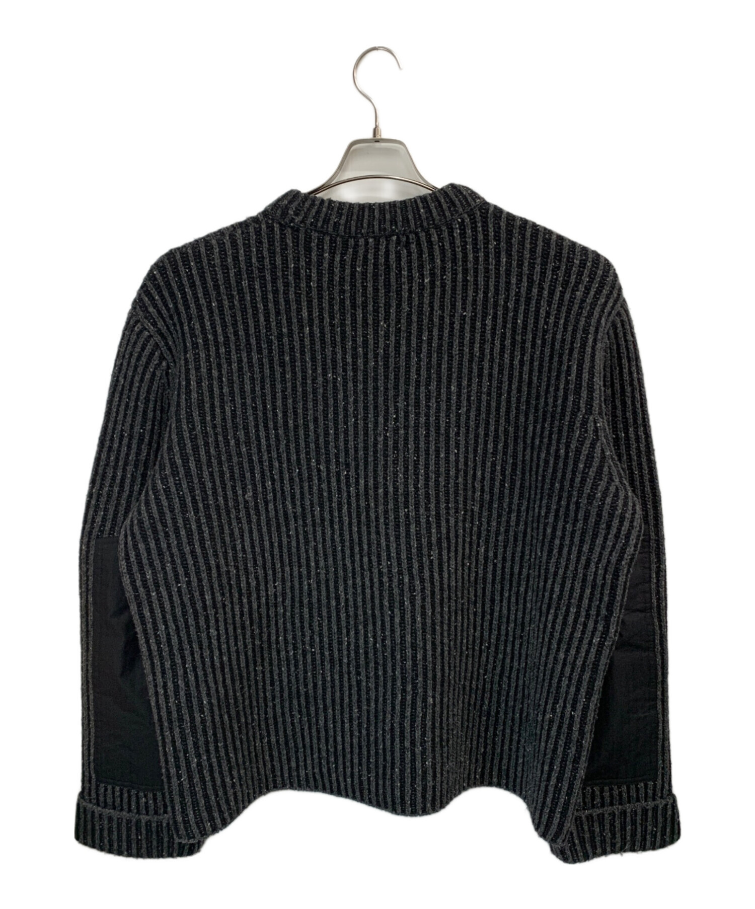 中古・古着通販】HOPE (ホープ) PESCI SWEATER ブラック サイズ:46