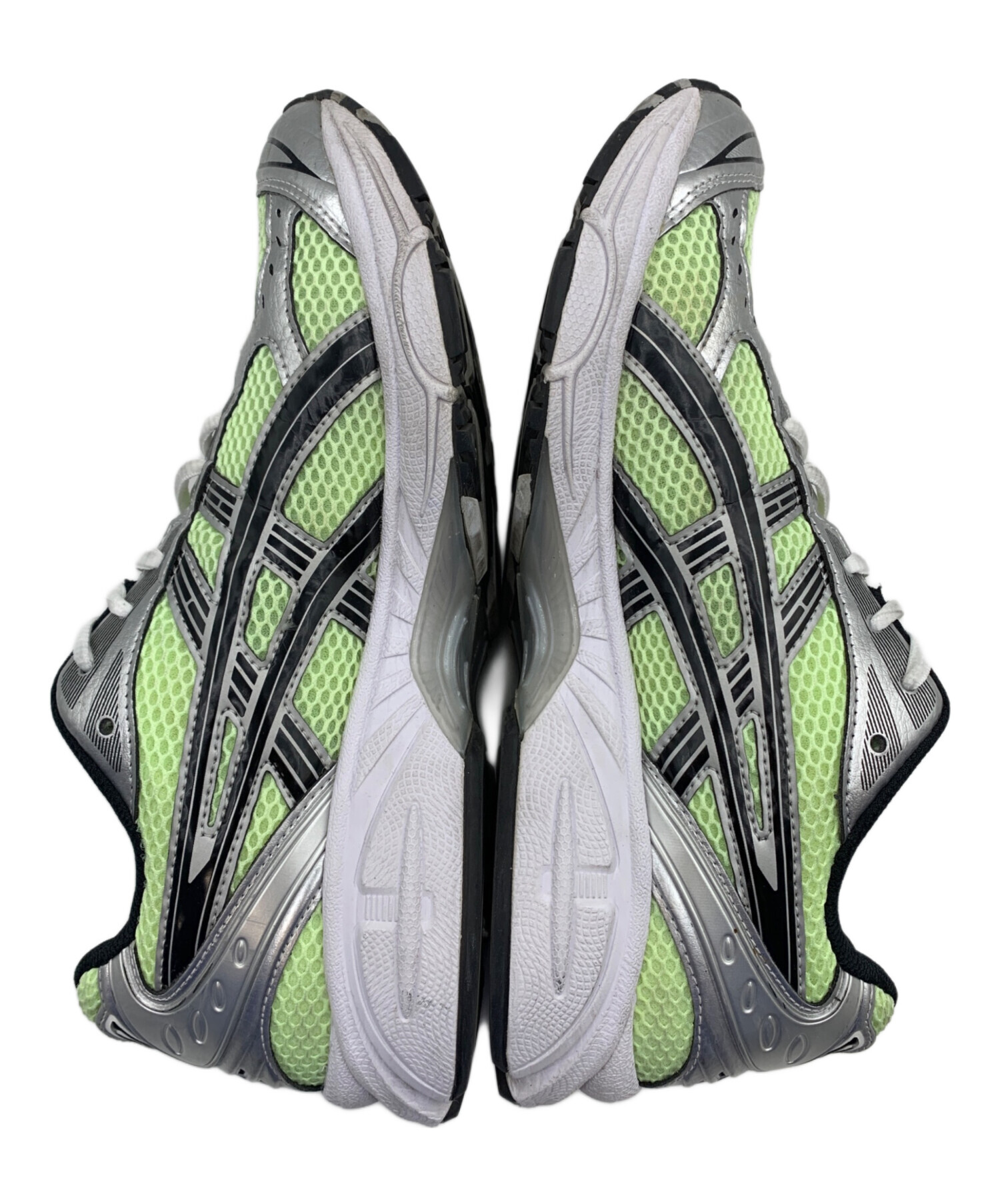 中古・古着通販】asics (アシックス) GEL-KAYANO 14 シルバー×グリーン 