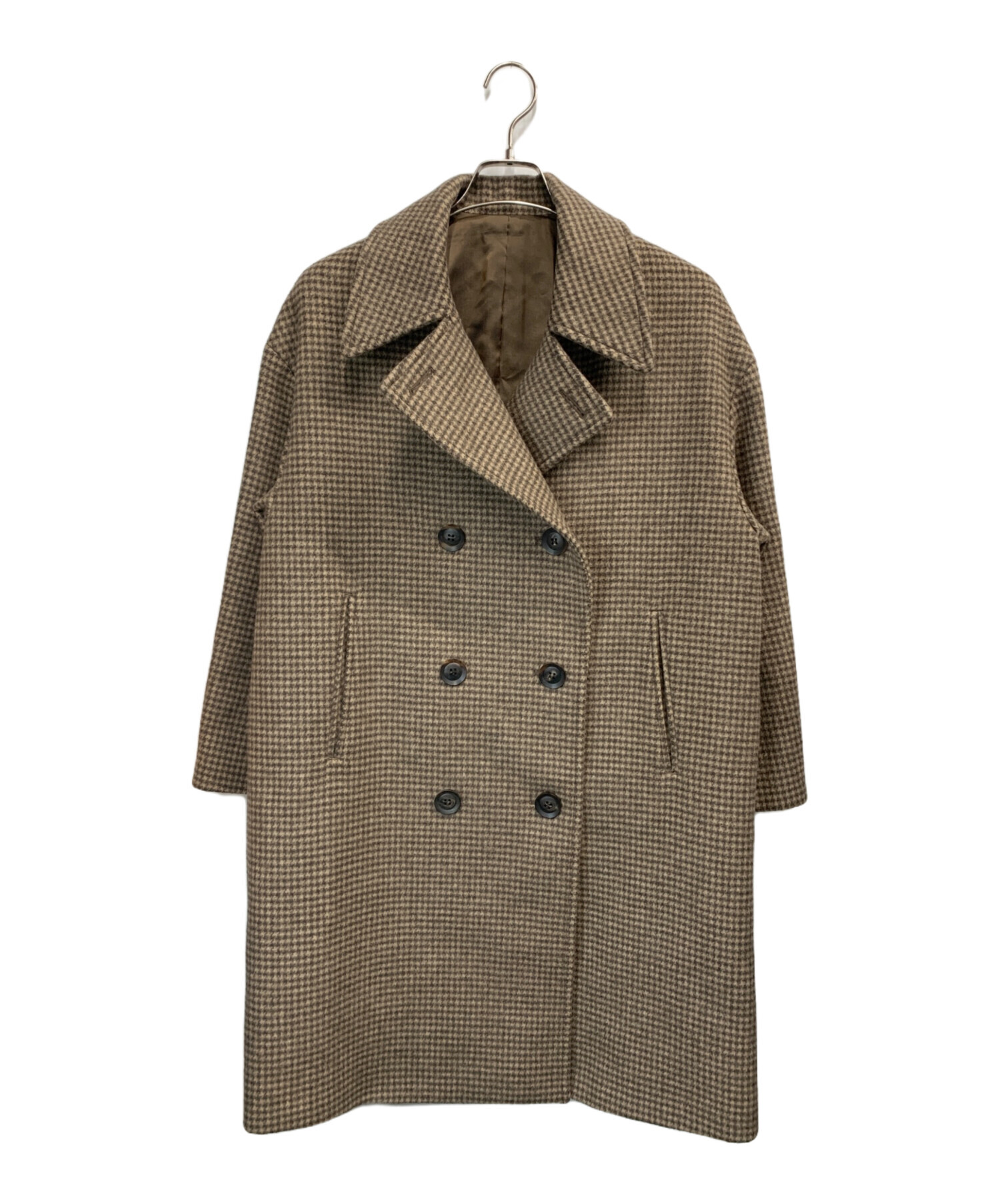 中古・古着通販】Plage (プラージュ) ハウンドトゥース ダブルボタン