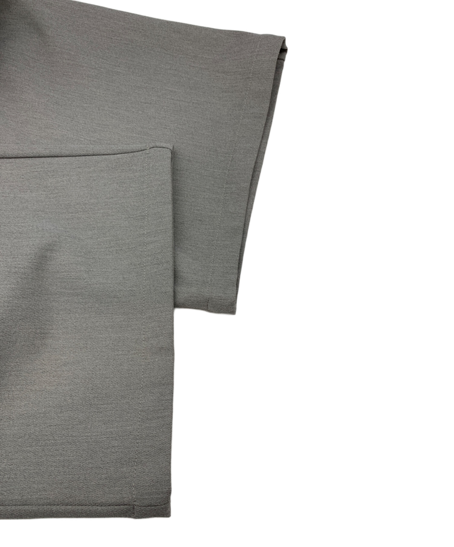 中古・古着通販】REVER REACT (リバーリアクト) タックパンツ グレー