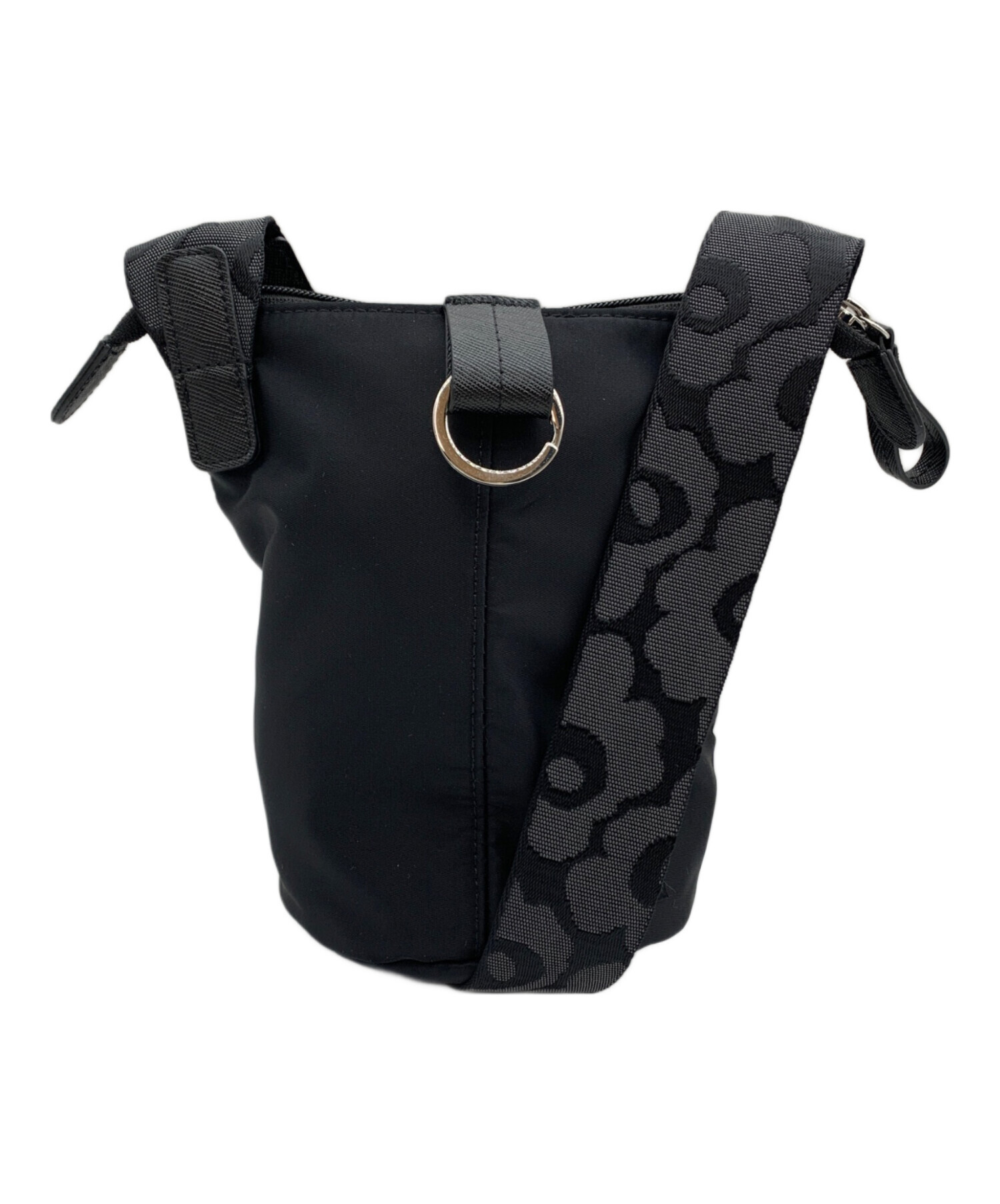 中古・古着通販】marimekko (マリメッコ) ショルダーバッグ ブラック