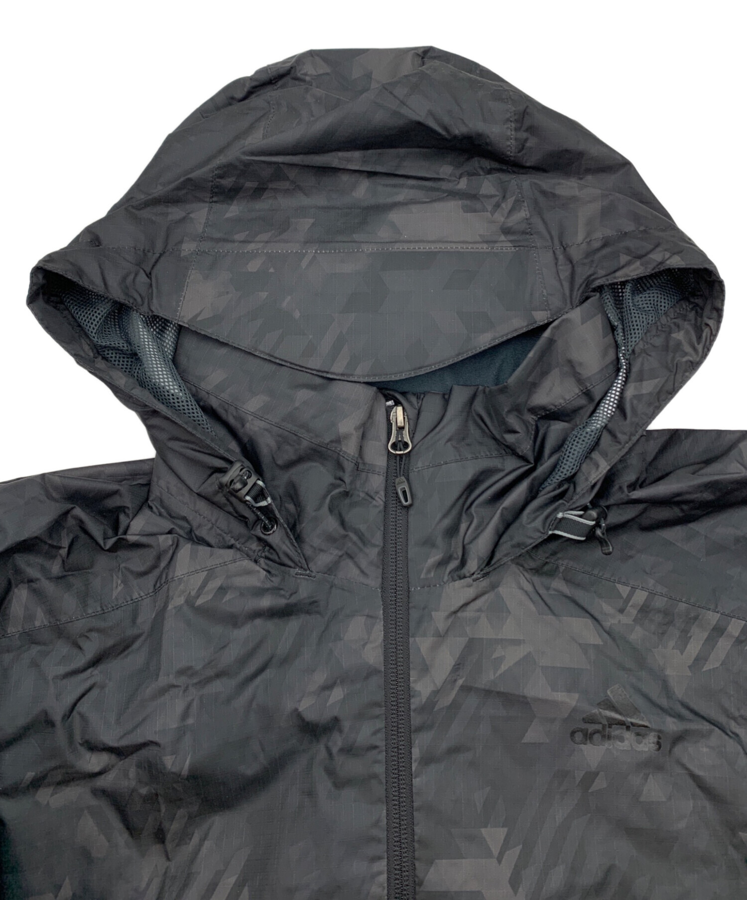 中古・古着通販】adidas (アディダス) ウインドブレーカー ブラック