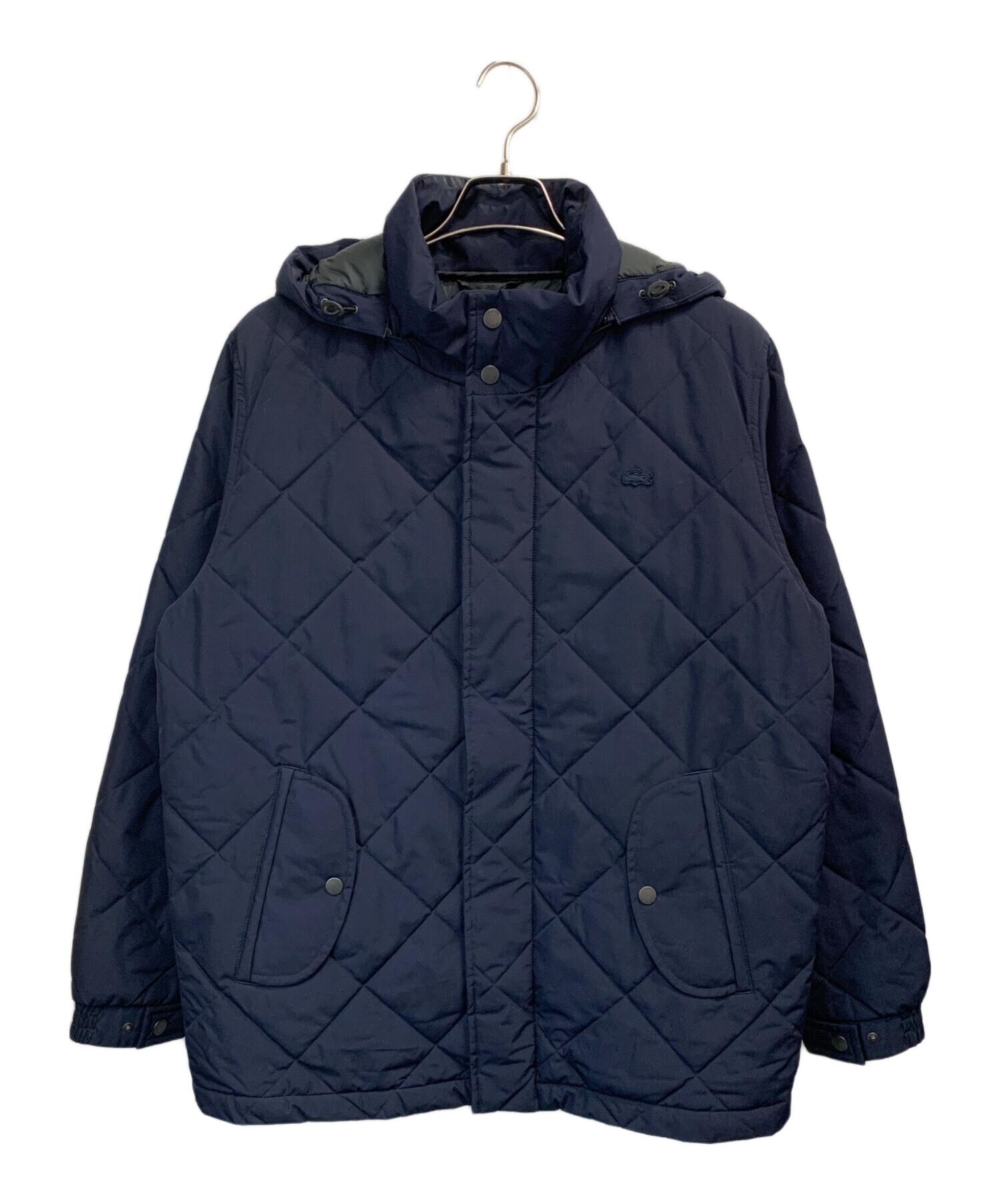 中古・古着通販】LACOSTE (ラコステ) ダウンジャケット ネイビー