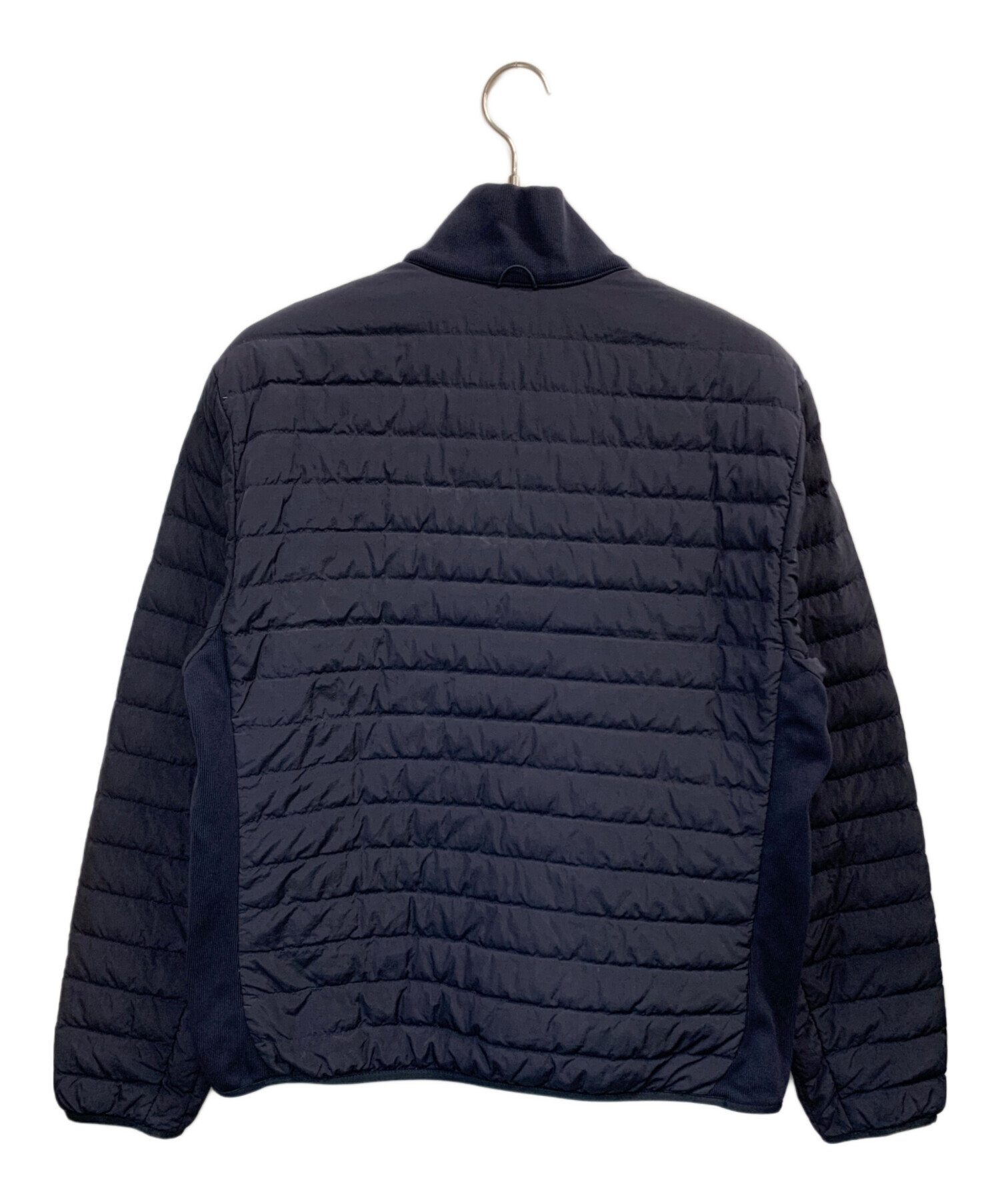 中古・古着通販】LACOSTE (ラコステ) リブニットスタンドカラーダウン