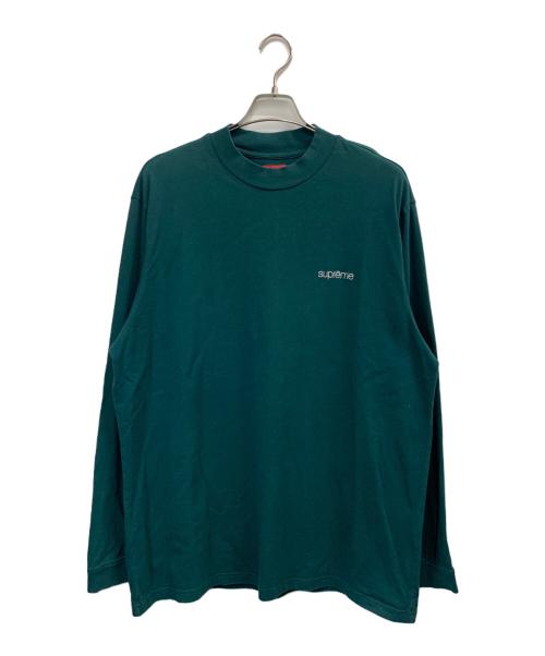 Supreme カットソー 長袖 ロンT 緑 USA M 古着 シュプリーム Supreme