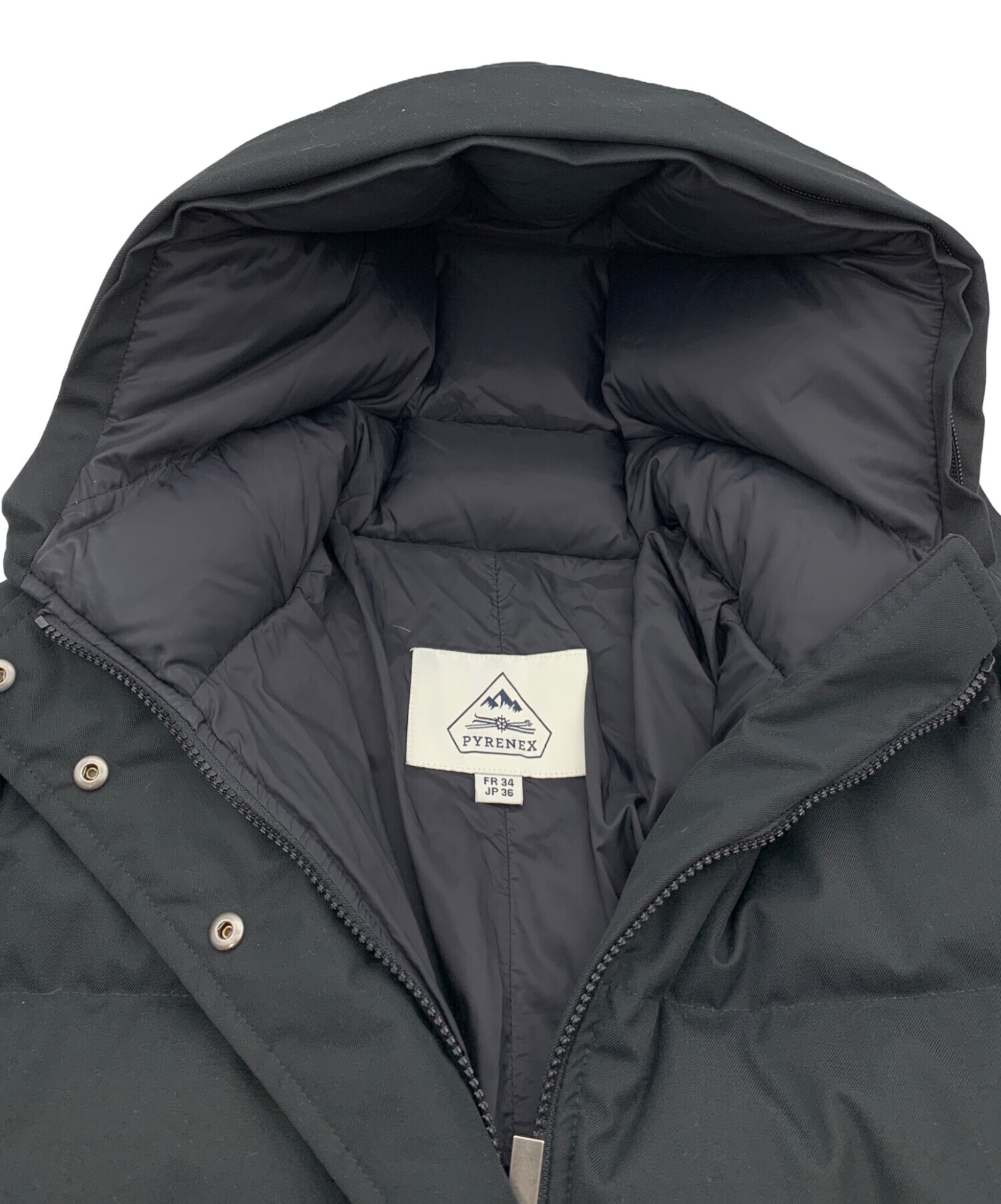 中古・古着通販】Pyrenex (ピレネックス) ダウンジャケット ブラック 