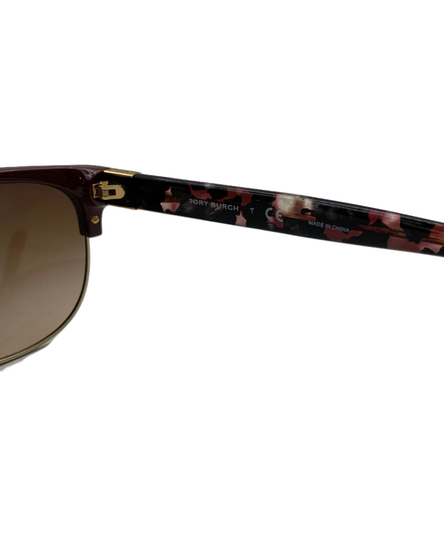 中古・古着通販】TORY BURCH (トリーバーチ) サングラス レッド