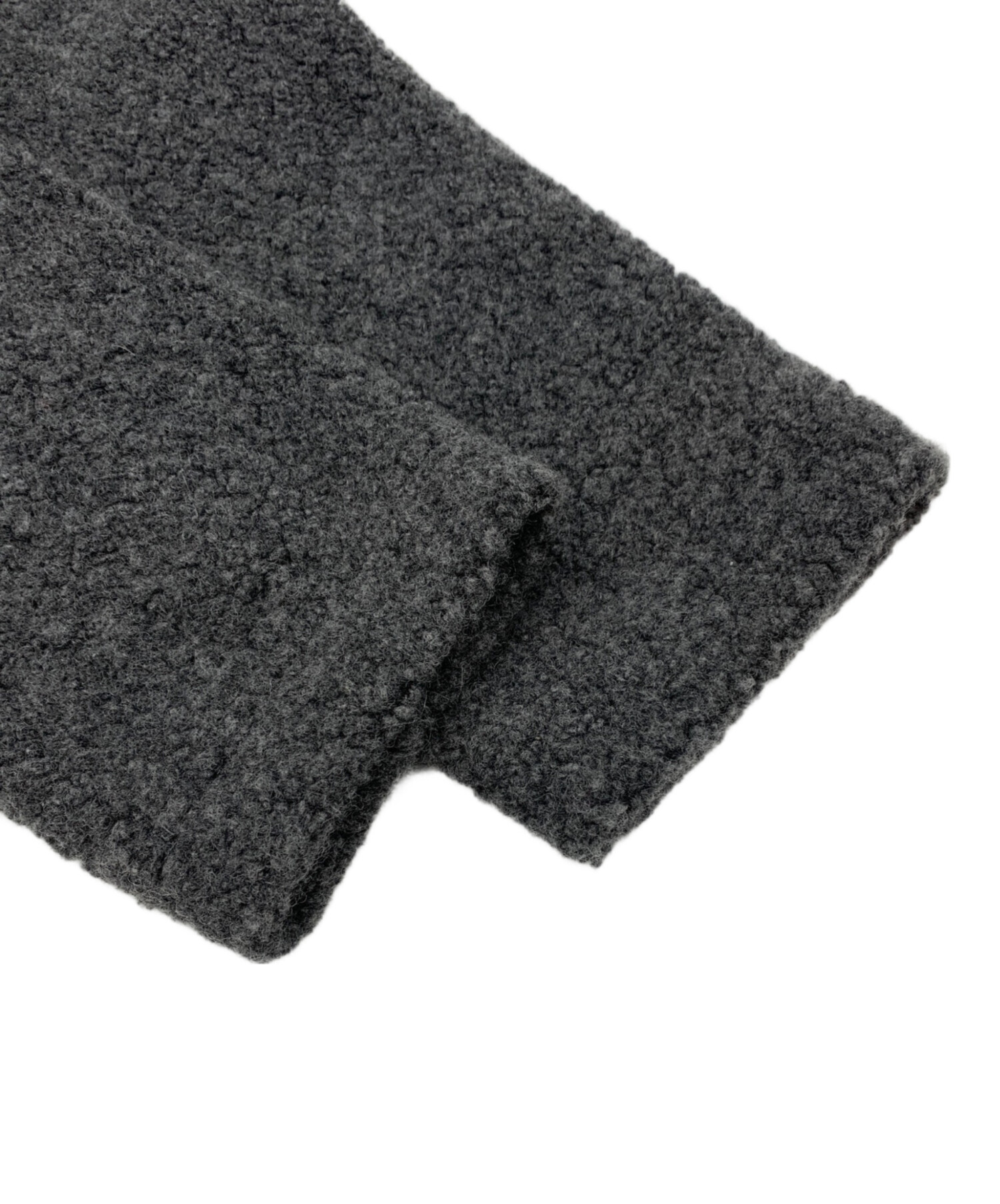 中古・古着通販】かぐれ (カグレ) ボアウールボトルネックプルオーバー