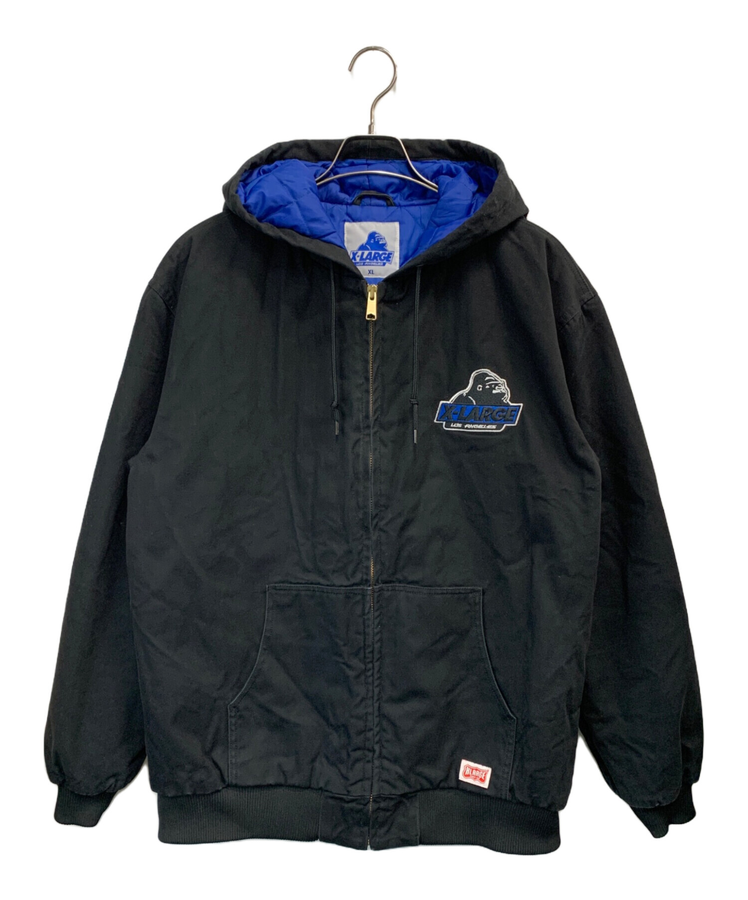 古着 中古・古着通販】X-LARGE (エクストララージ) 中綿ジャケット ネイビー