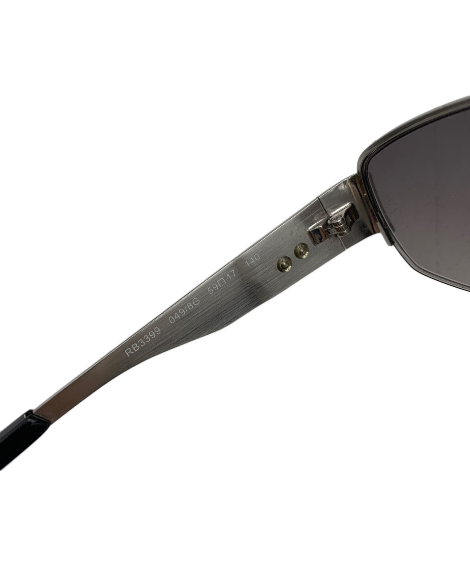 中古・古着通販】RAY-BAN (レイバン) サングラス シルバー×ブラック