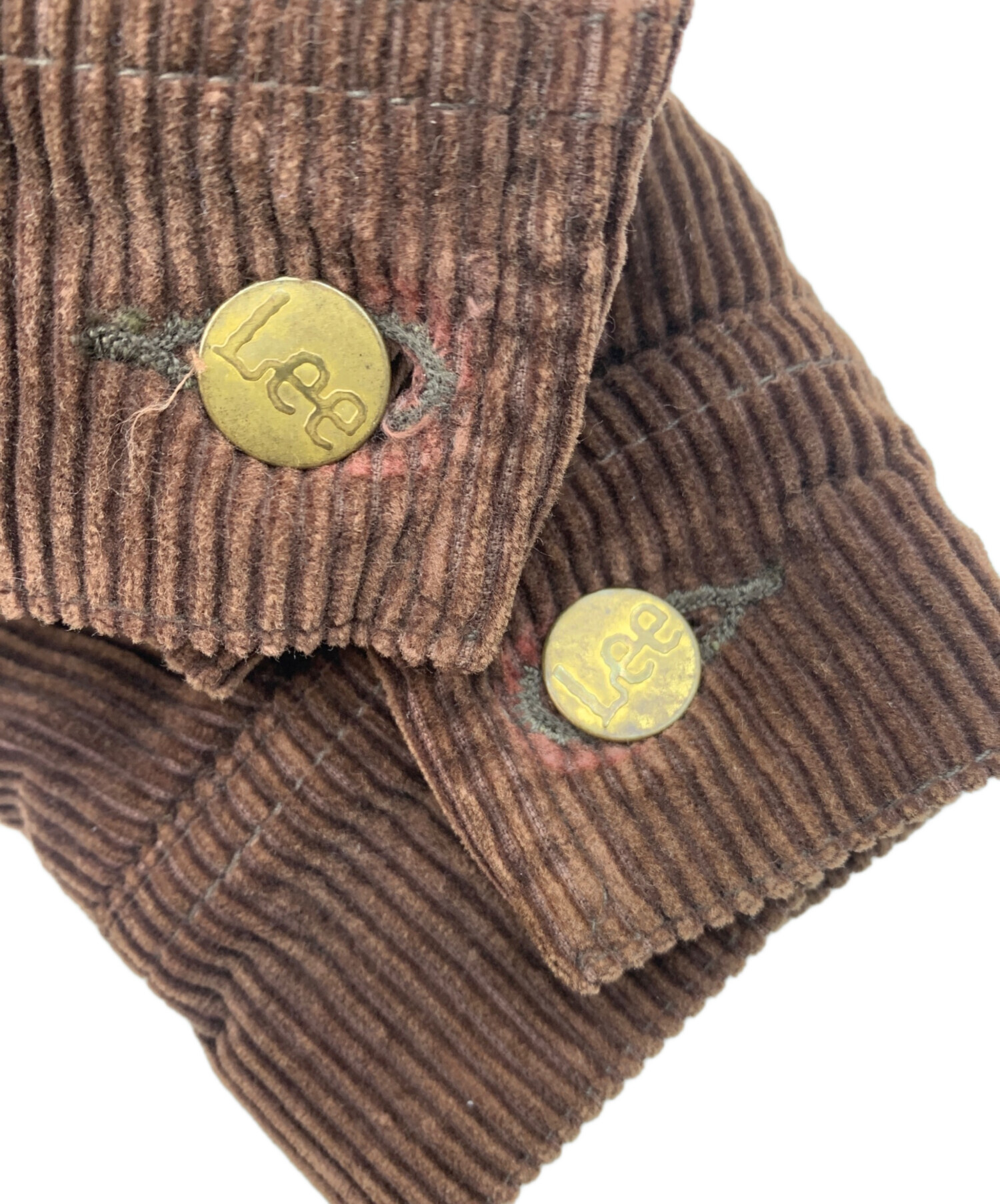 中古・古着通販】LEE (リー) コーデュロイジャケット ブラウン サイズ