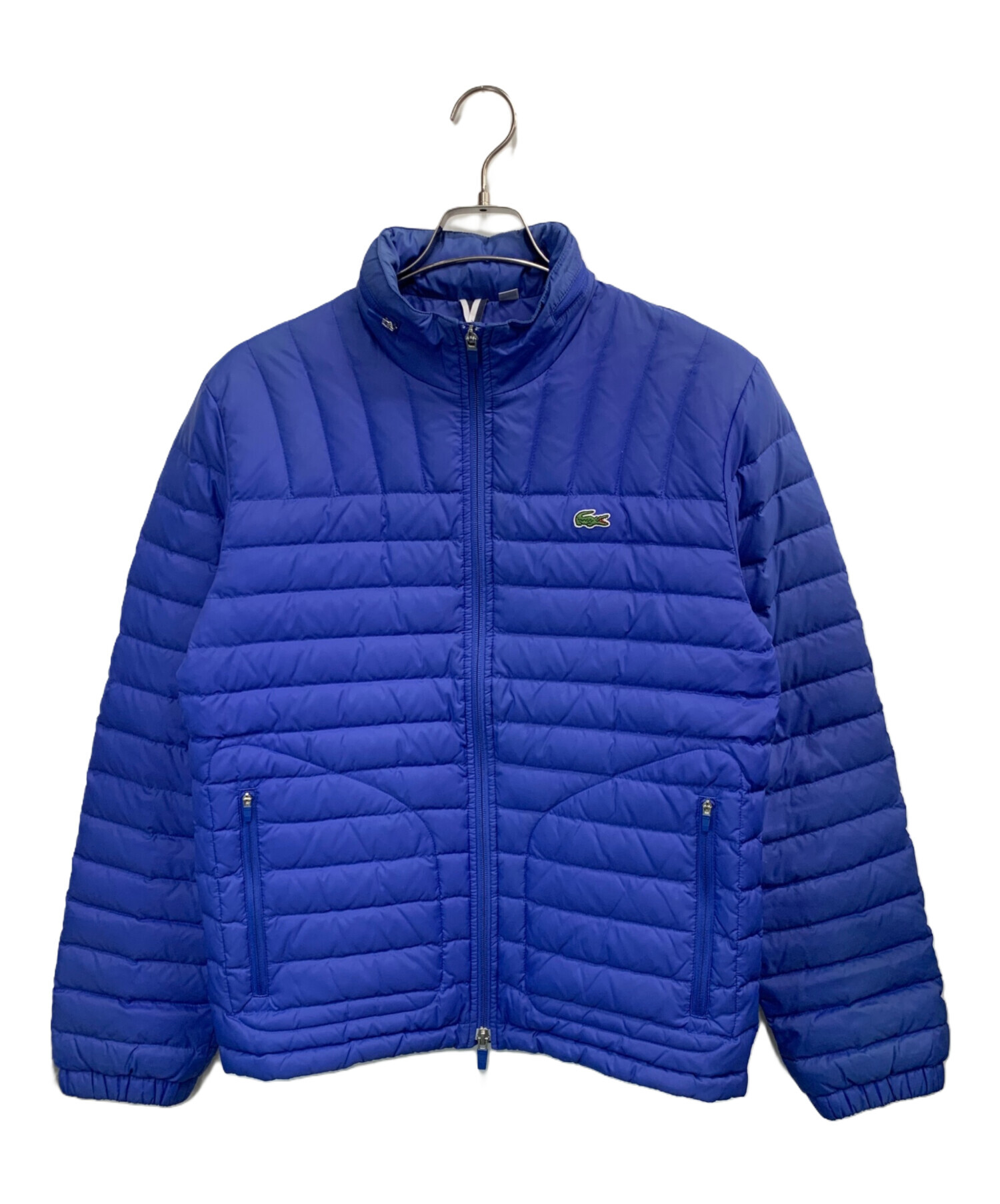 中古・古着通販】LACOSTE (ラコステ) ダウンジャケット ブルー サイズ 