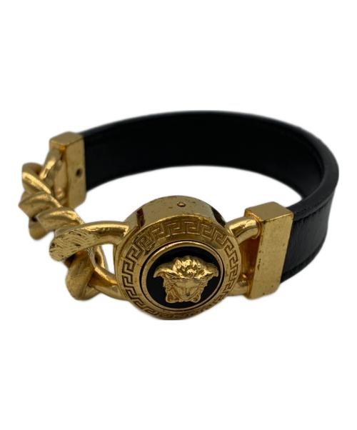 versace バロック柄　ブレスレット Versace Greca Chain Bracelet | Gold | FARFETCH