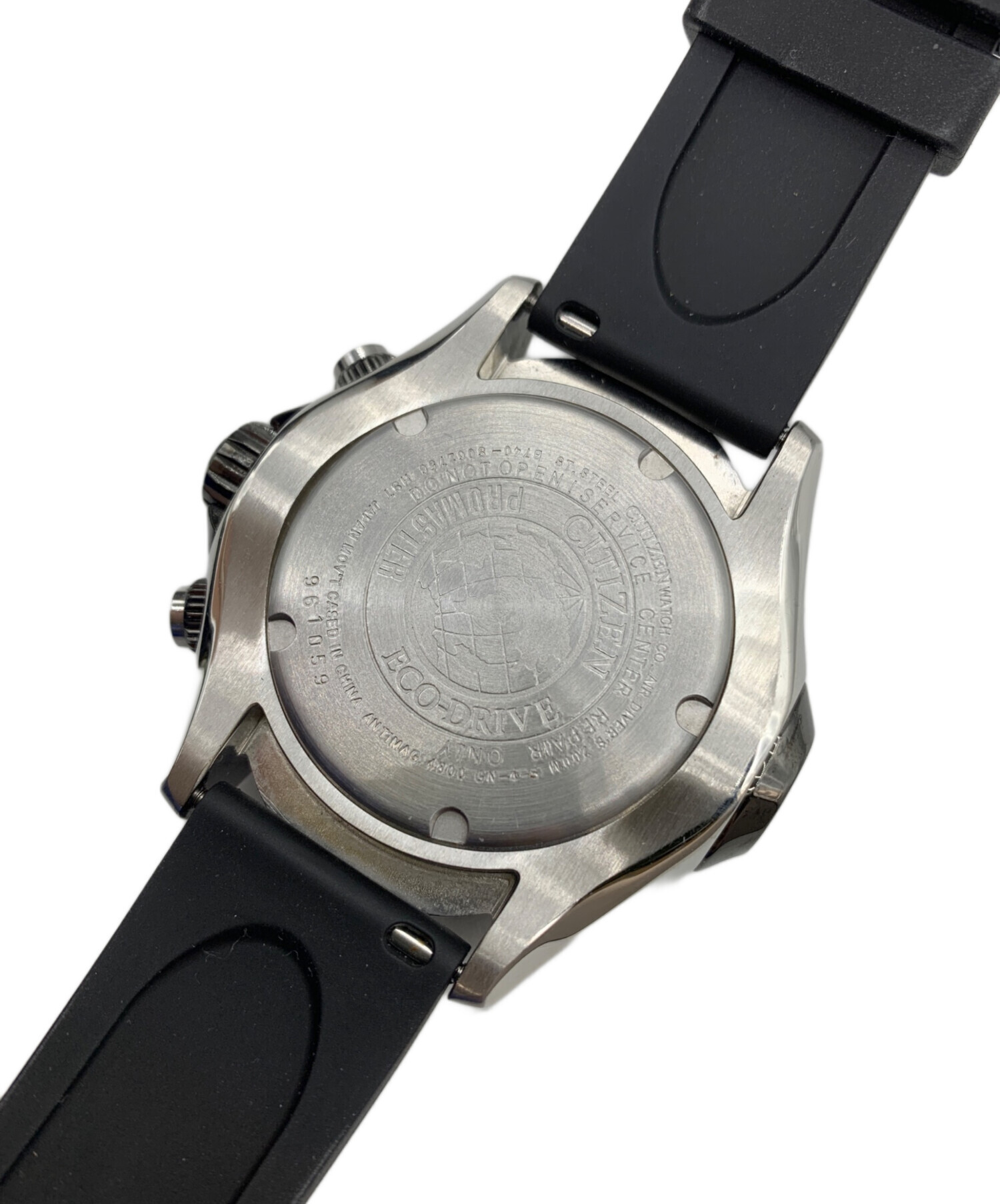 中古・古着通販】CITIZEN (シチズン) ダイバーズウォッチ ブラック