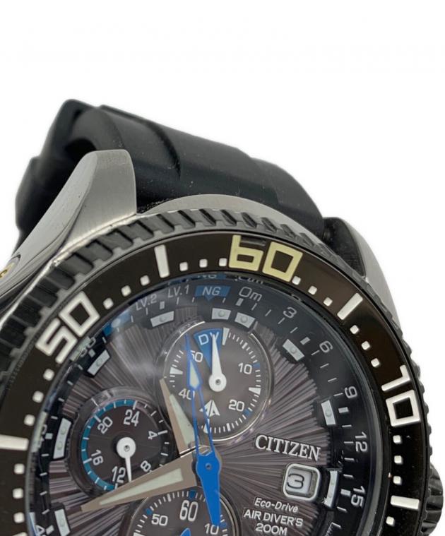 中古・古着通販】CITIZEN (シチズン) ダイバーズウォッチ ブラック