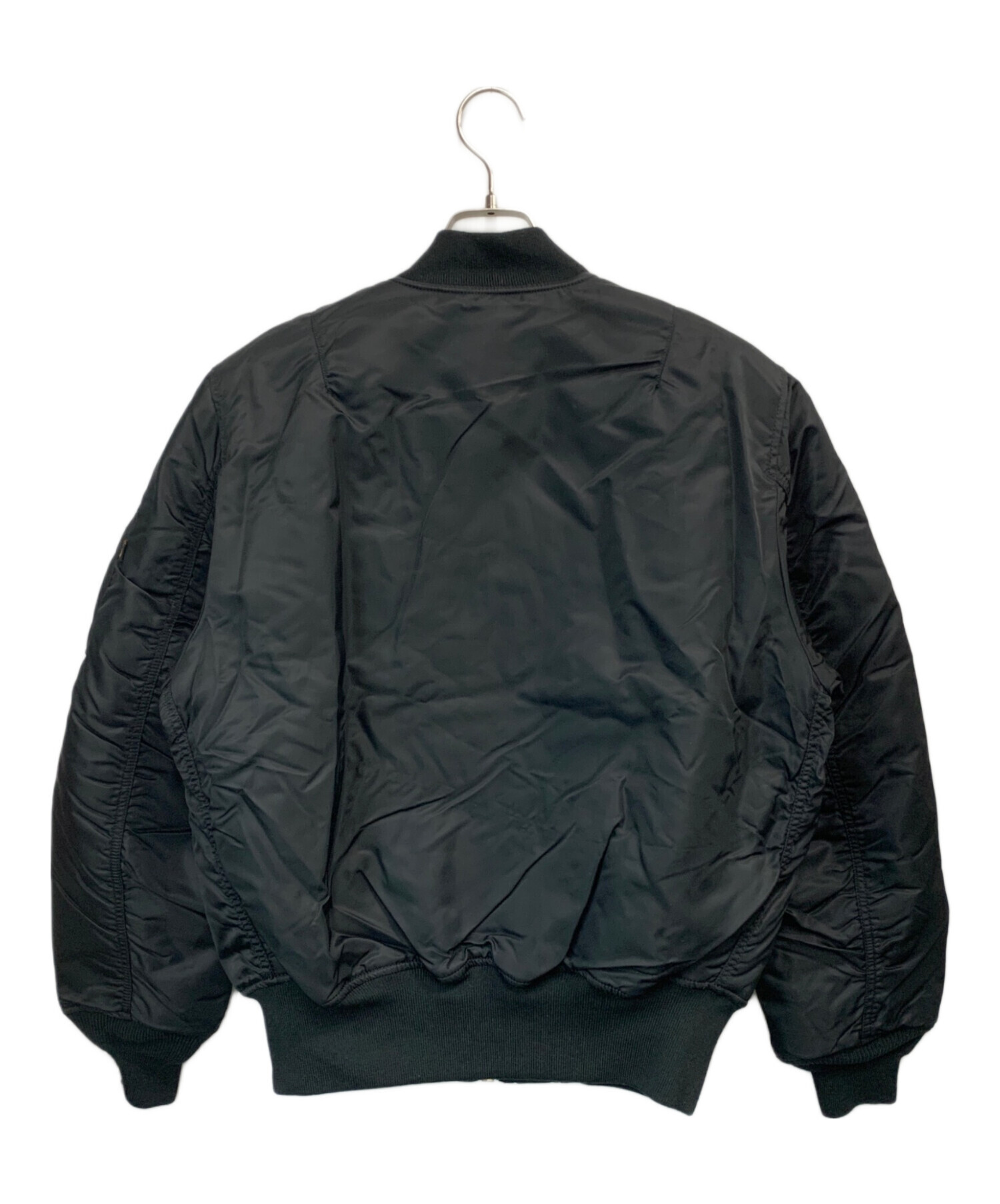 ALPHA MA-1 Flight Jacket 1996年製 新古品 中古・古着通販】ALPHA (アルファ) MA-1 FLIGHT JACKET ブラック