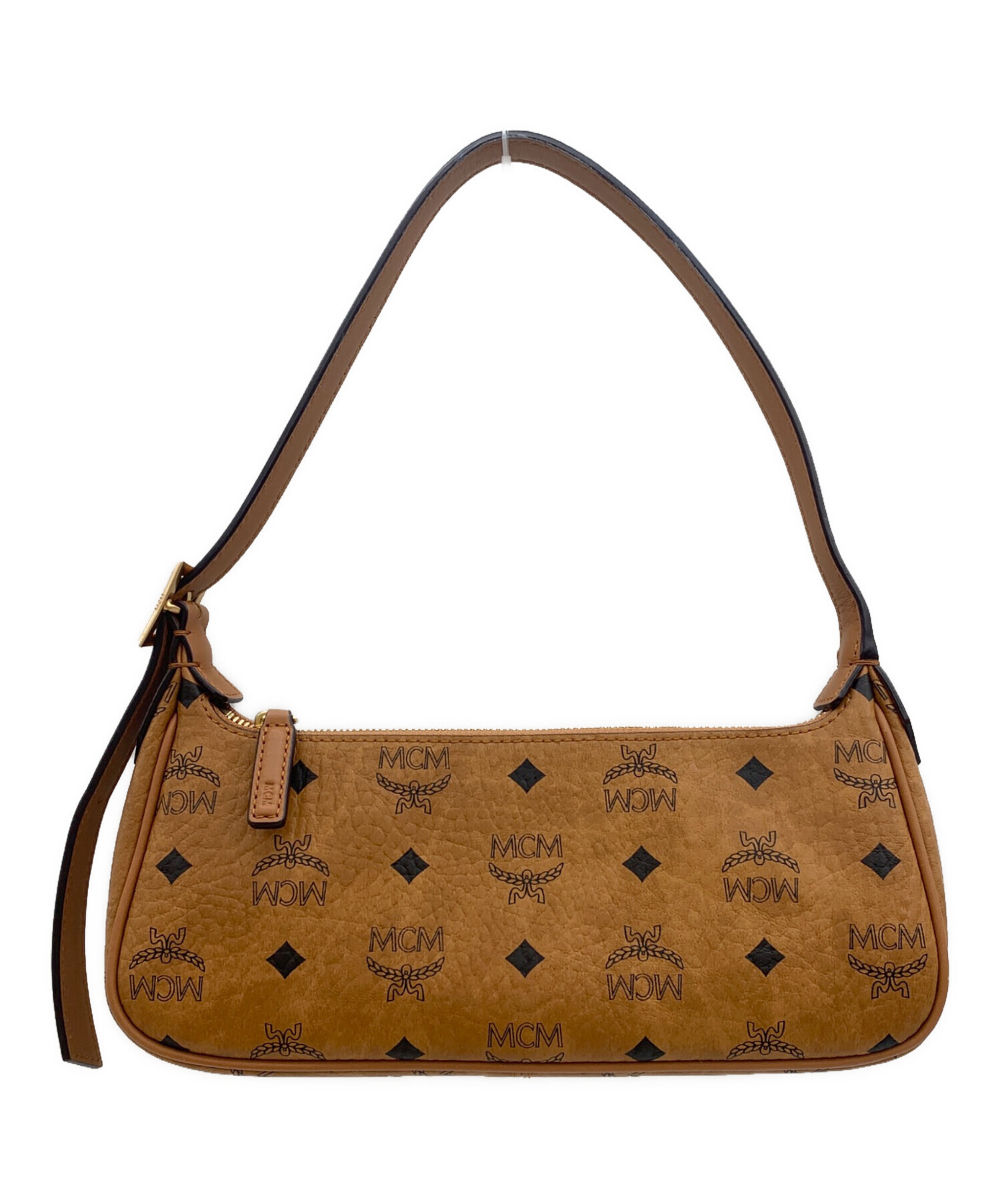 中古・古着通販】MCM (エムシーエム) ワンショルダーバッグ ブラウン 