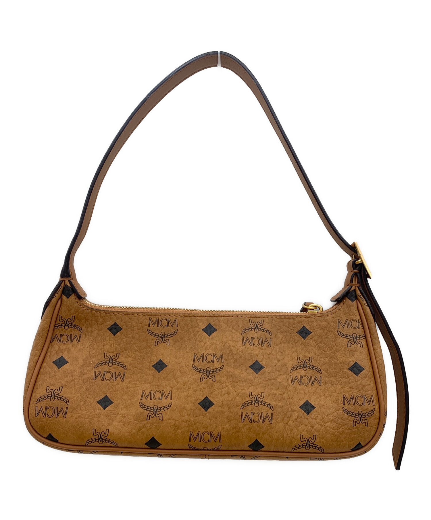 中古・古着通販】MCM (エムシーエム) ワンショルダーバッグ ブラウン 