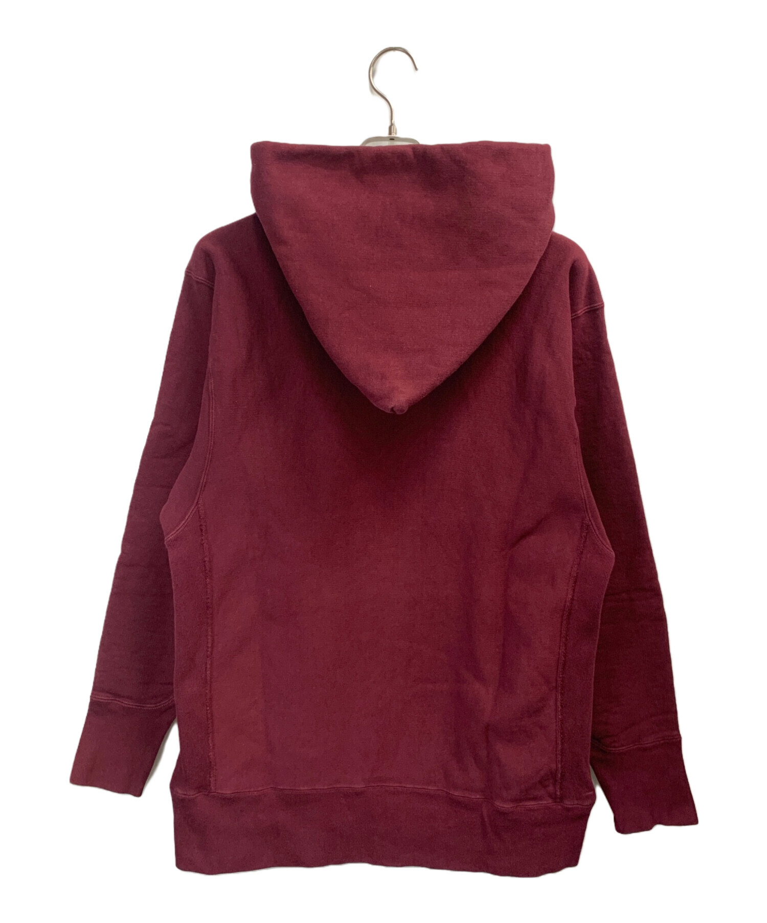 ATON ニットアウター サイズ06 中古・古着通販】ATON (エイトン) プルオーバーパーカー レッド サイズ