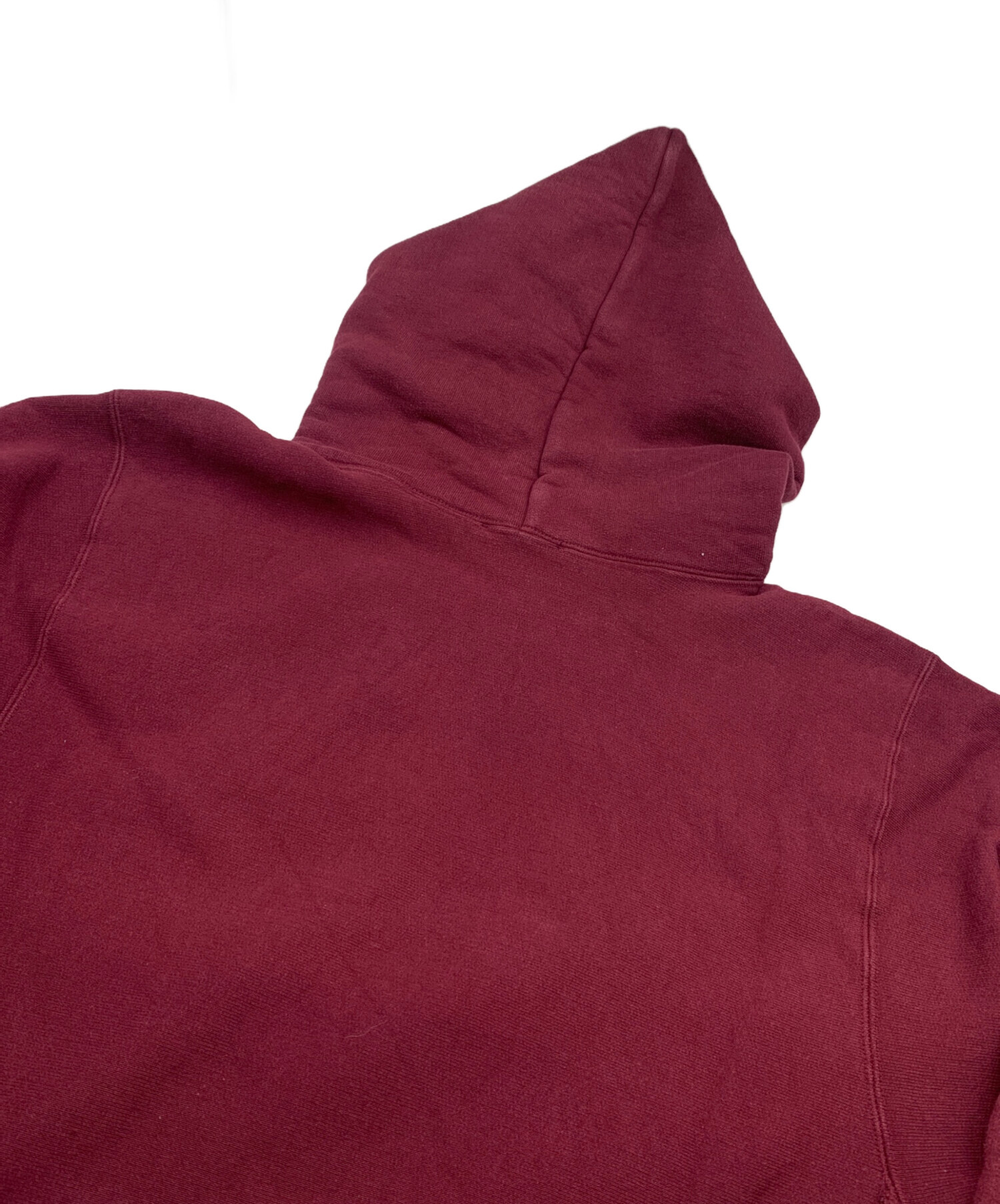 中古・古着通販】ATON (エイトン) プルオーバーパーカー レッド サイズ