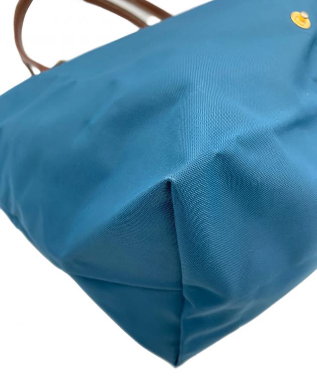 中古・古着通販】LONGCHAMP (ロンシャン) トートバッグ ネイビー