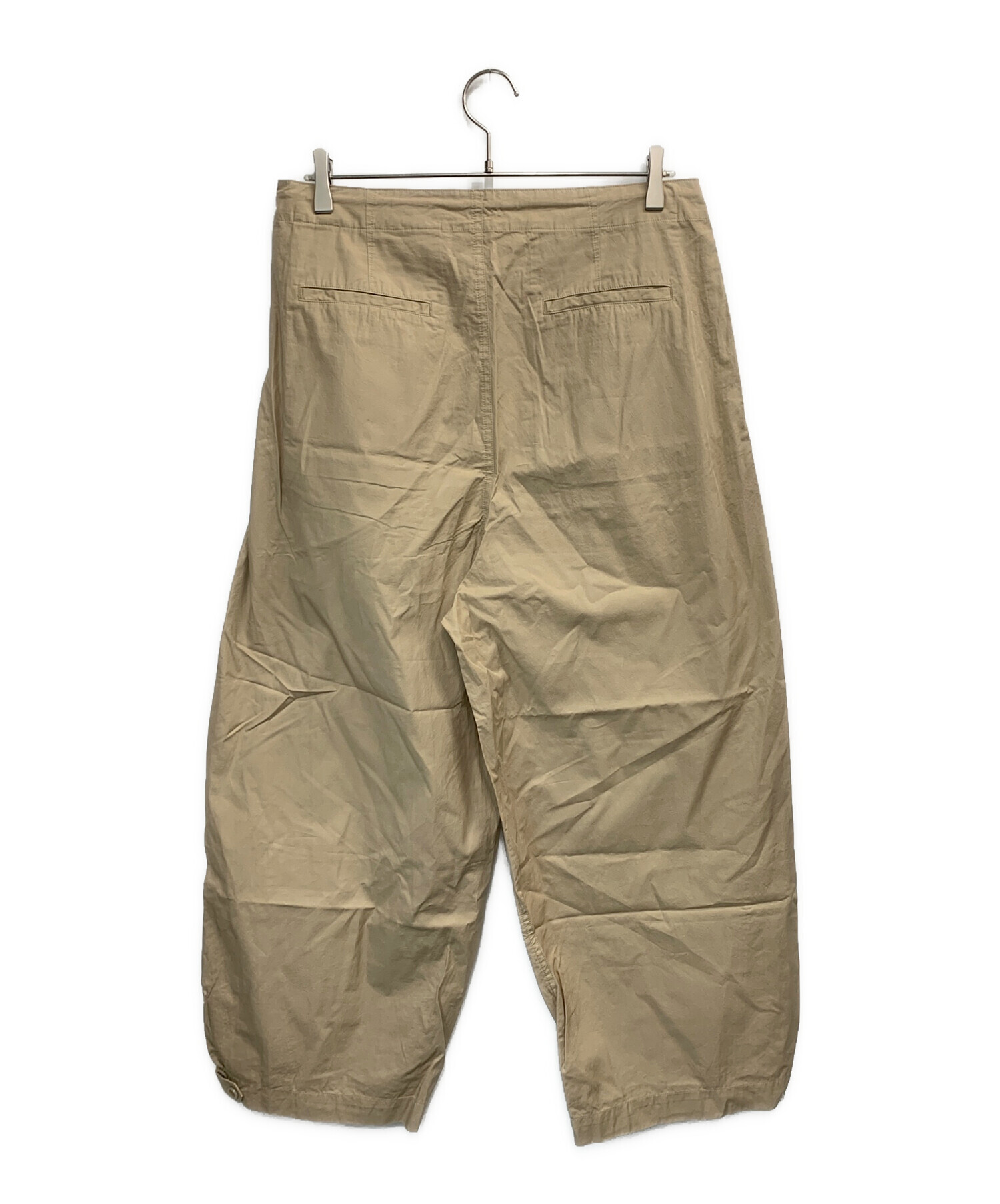 中古・古着通販】Plage (プラージュ) タックパンツ ベージュ サイズ:38 
