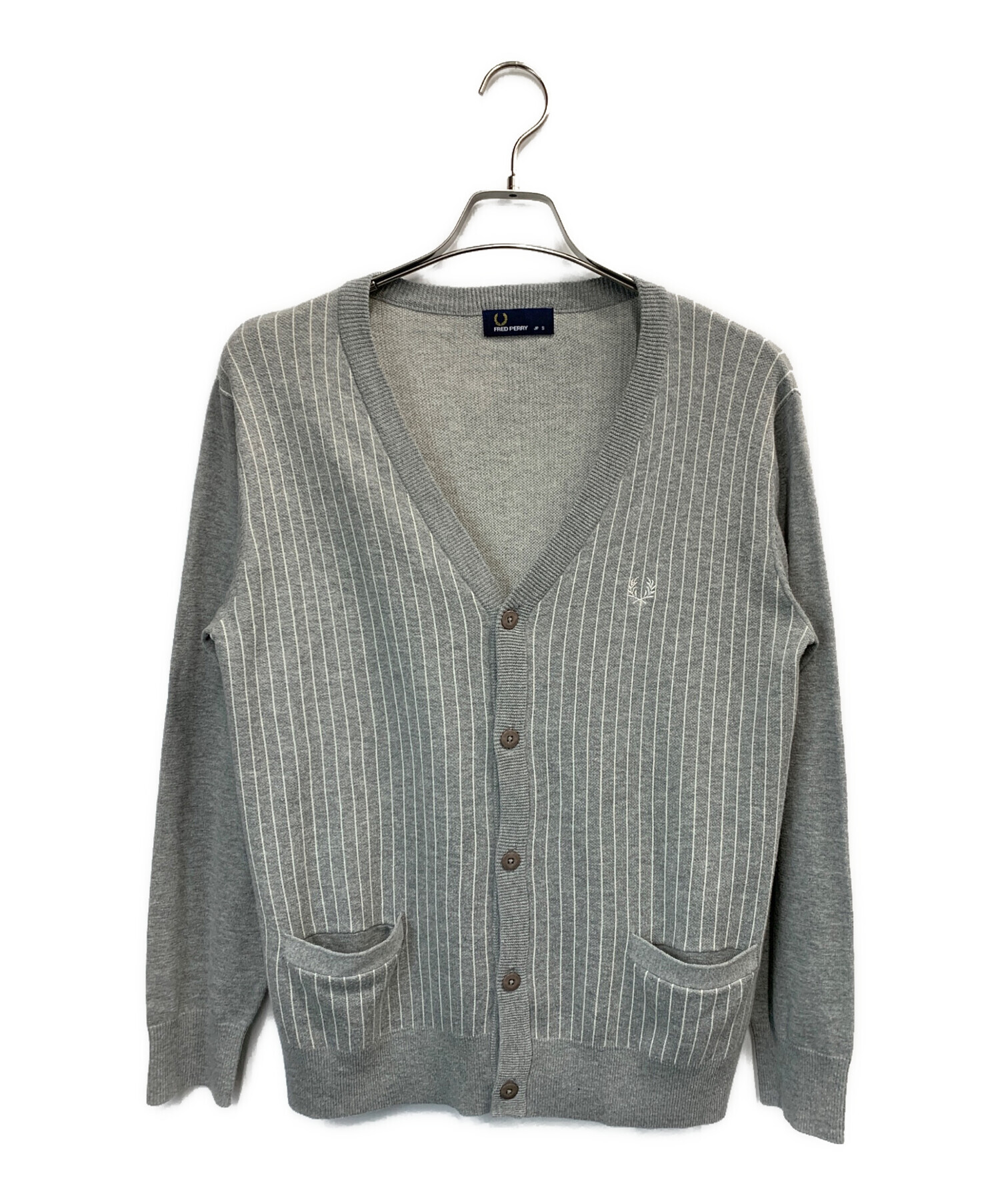 中古・古着通販】FRED PERRY (フレッドペリー) 薄手カーディガン 