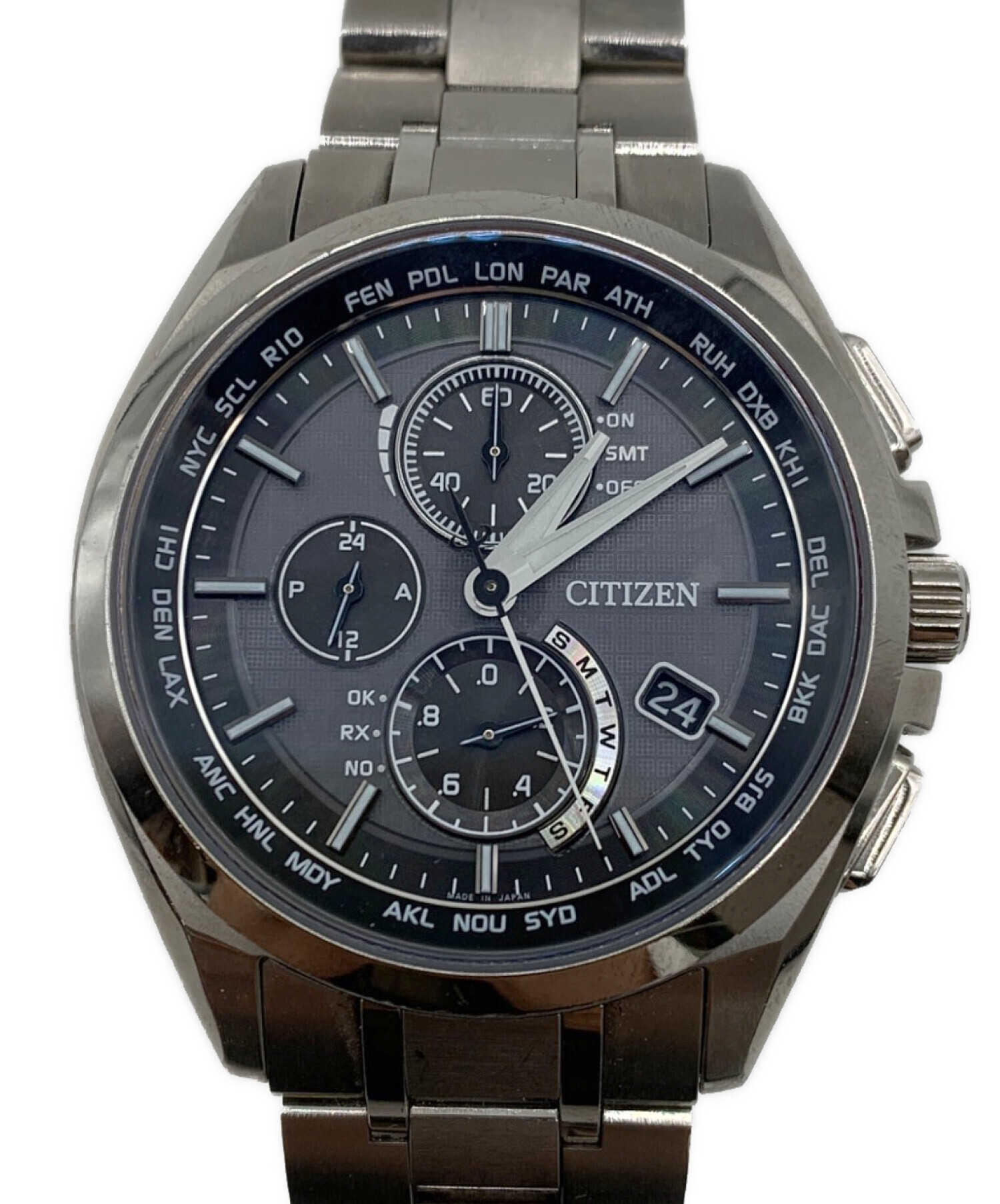 中古・古着通販】CITIZEN (シチズン) クロノグラフ グレー｜ブランド 