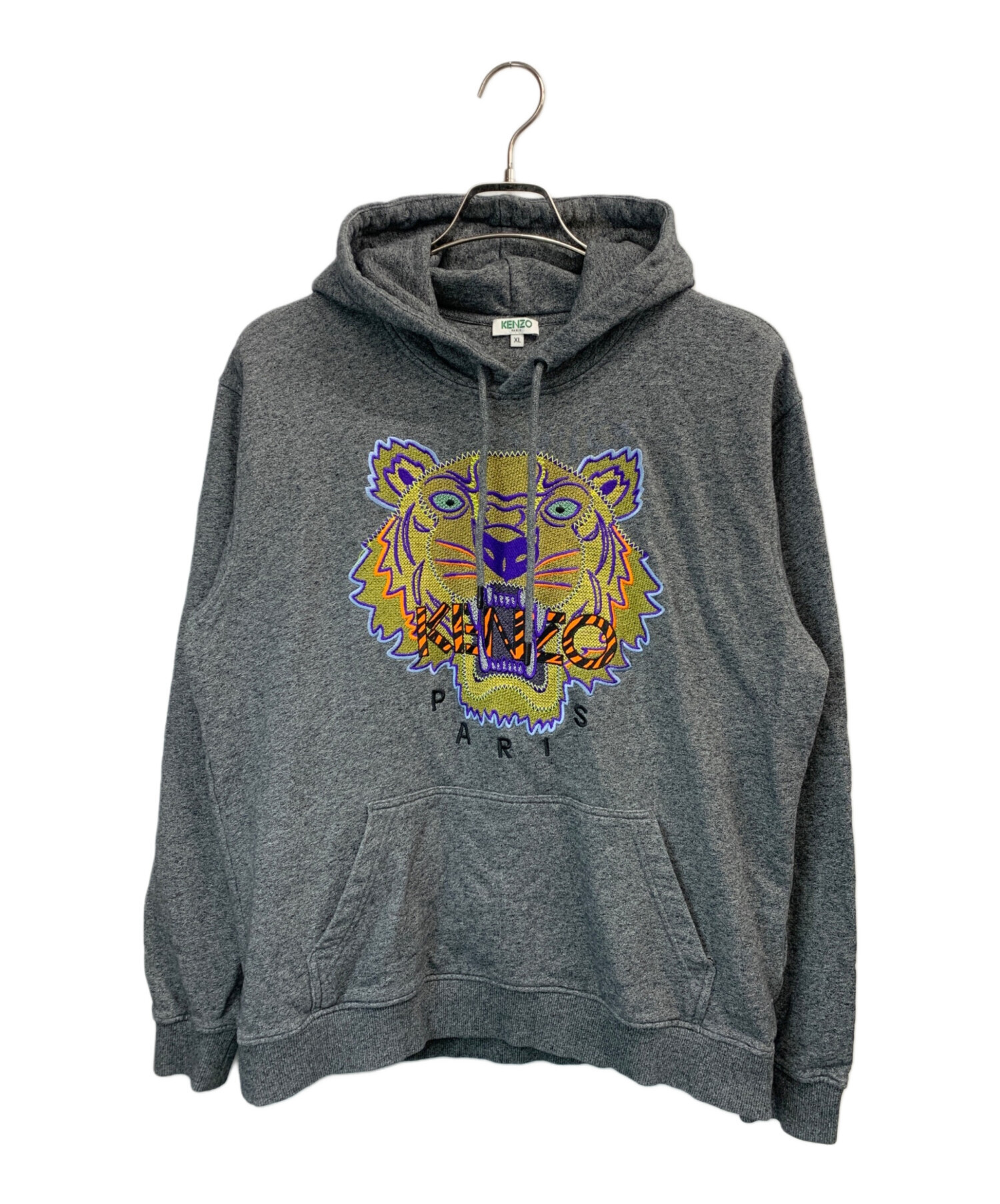 中古・古着通販】KENZO (ケンゾー) プルオーバーパーカー グレー