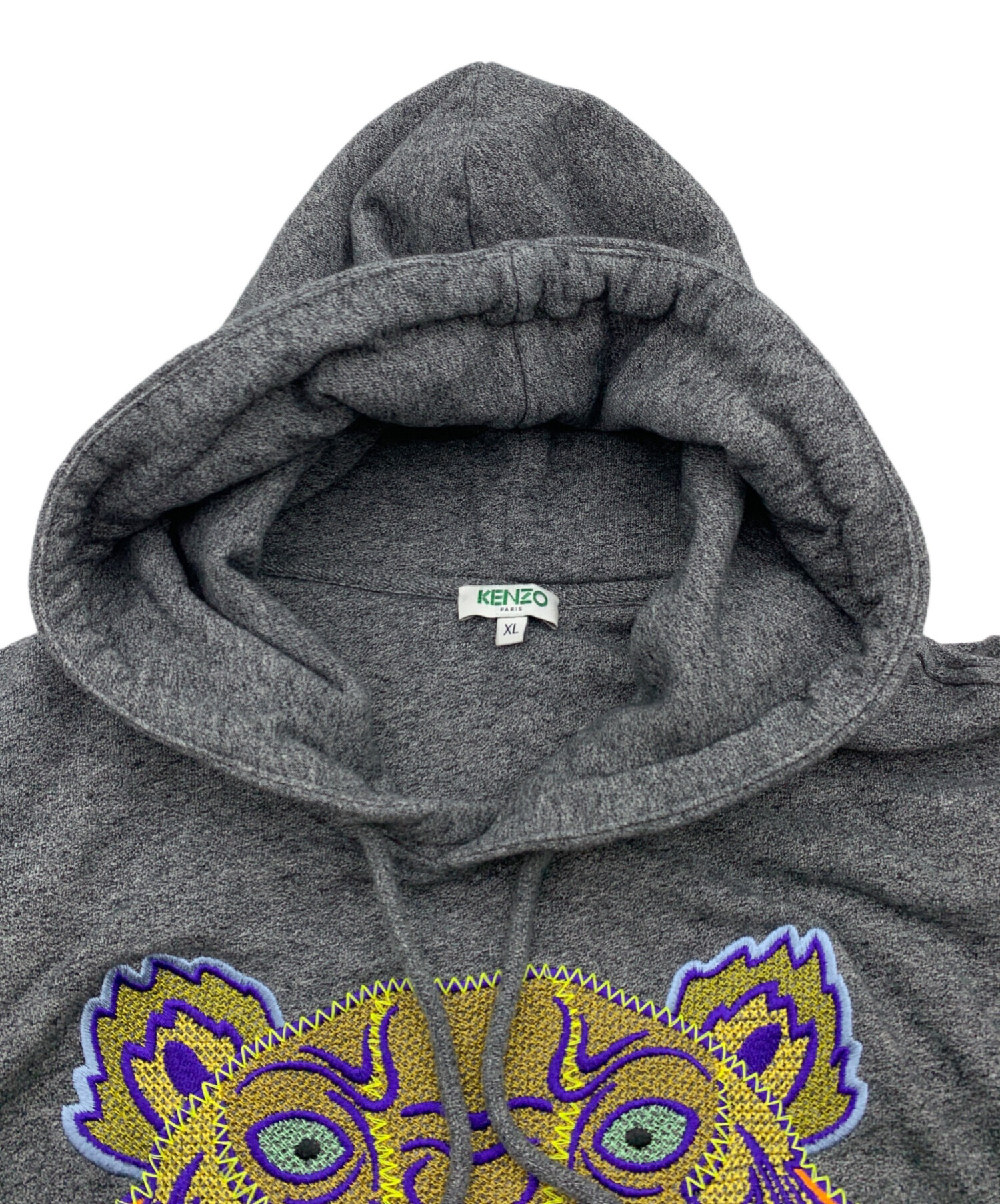 中古・古着通販】KENZO (ケンゾー) プルオーバーパーカー グレー