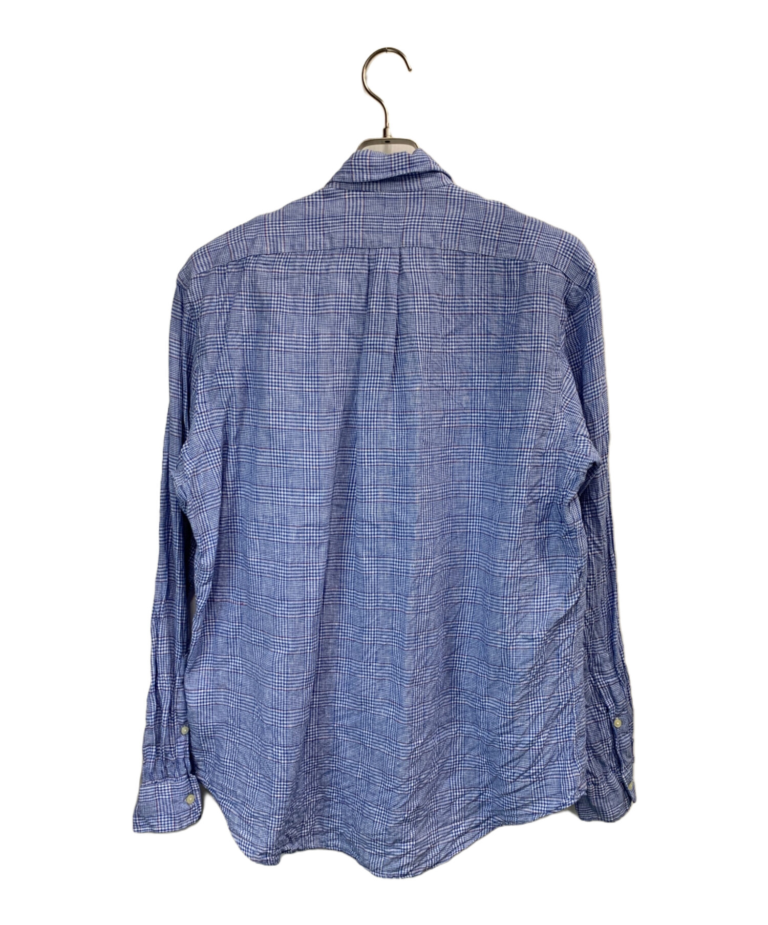 中古・古着通販】RALPH LAUREN (ラルフローレン) 長袖シャツ ネイビー