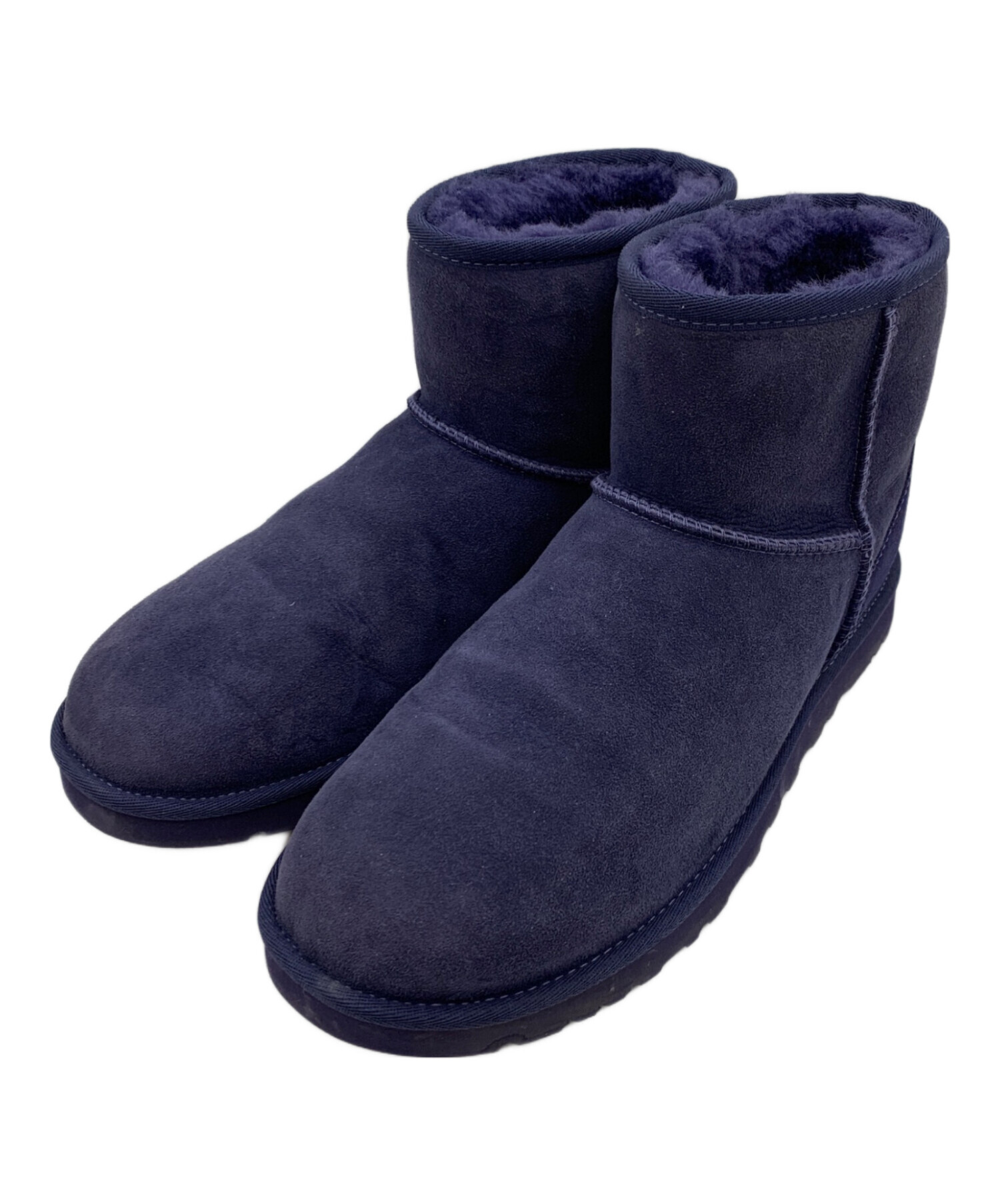 最終値引】未使用 UGG Classic MINI DECO ネイビー