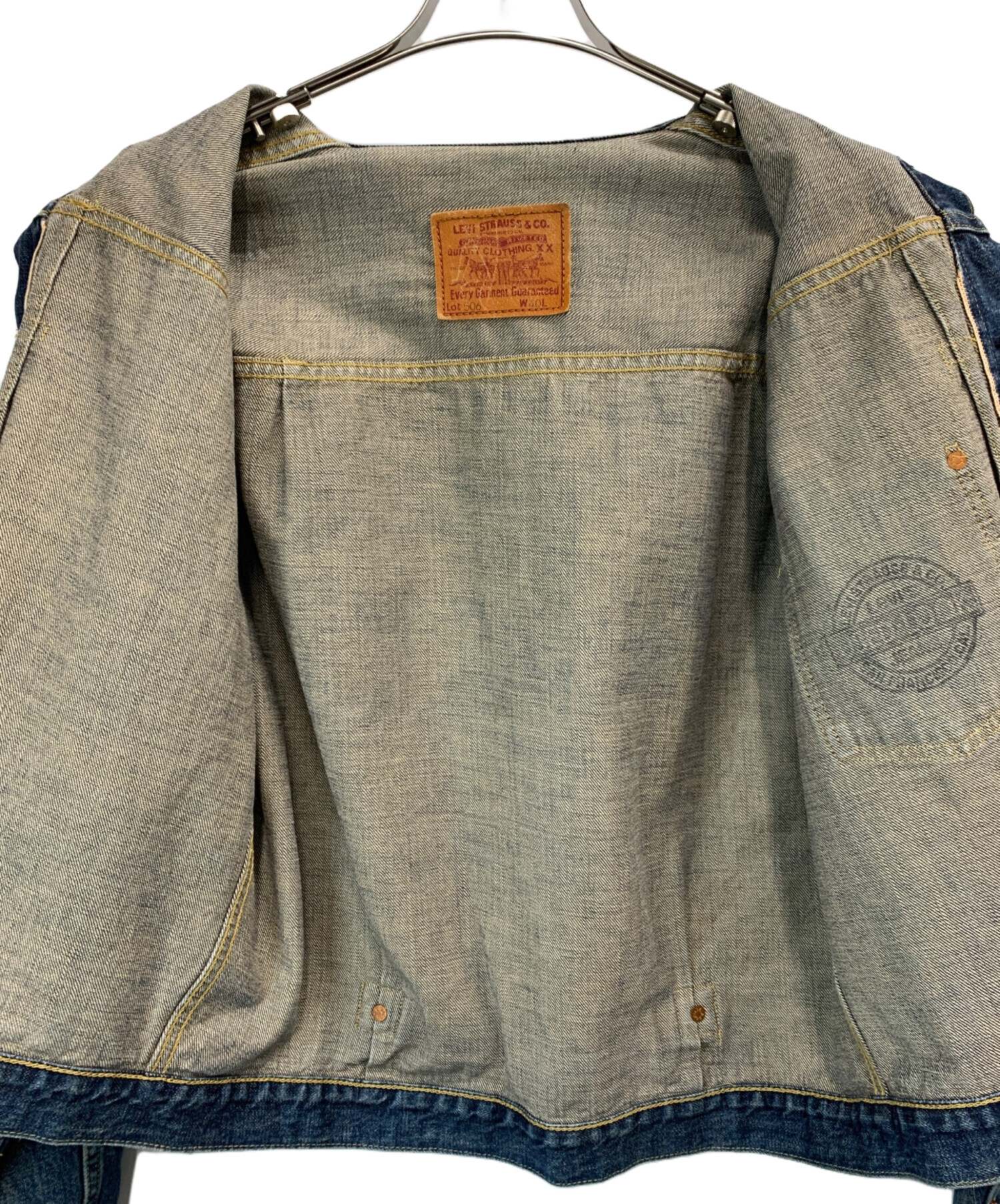 中古・古着通販】LEVI'S (リーバイス) 1stデニムジャケット インディゴ