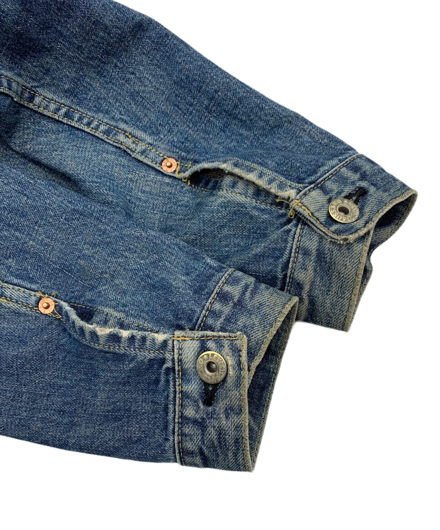 中古・古着通販】LEVI'S (リーバイス) 1stデニムジャケット インディゴ