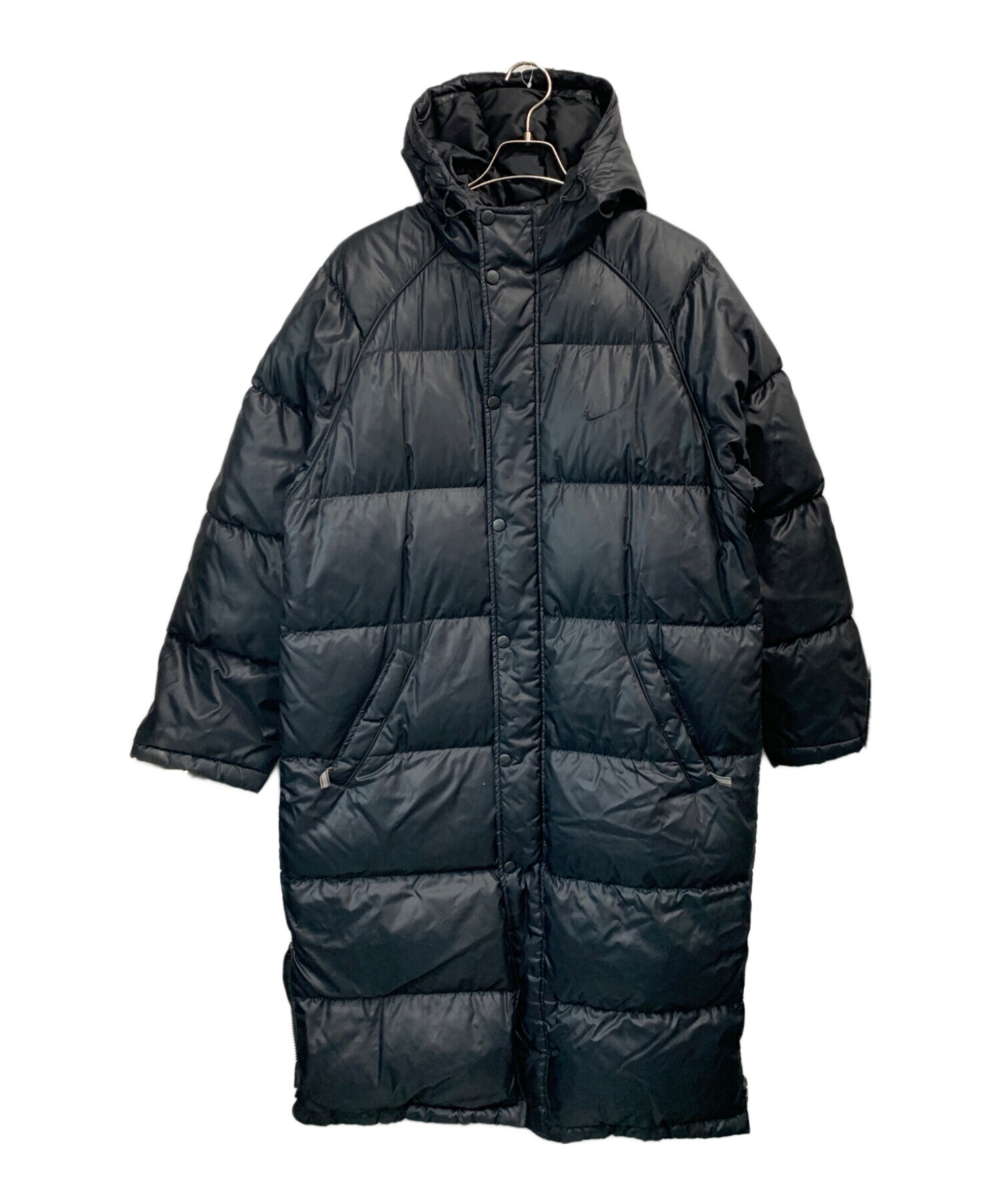 中古・古着通販】NIKE (ナイキ) ダウンコート ブラック サイズ:L 