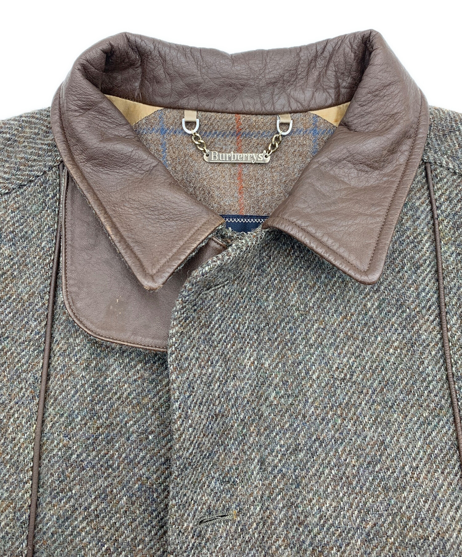 中古・古着通販】Burberry's (バーバリー) ウールブルゾン ブラウン