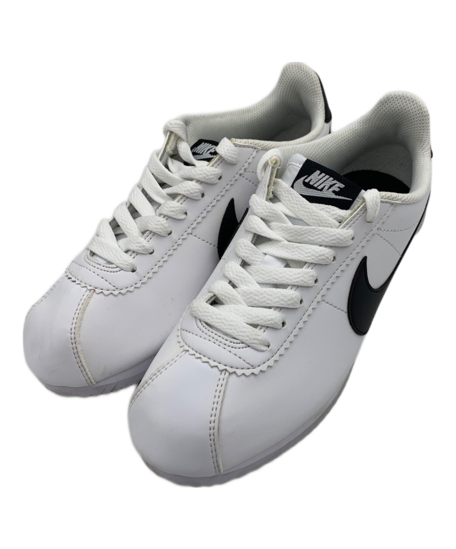 中古・古着通販】NIKE (ナイキ) WMNS CLASSIC CORTEZ LEATHER ホワイト 