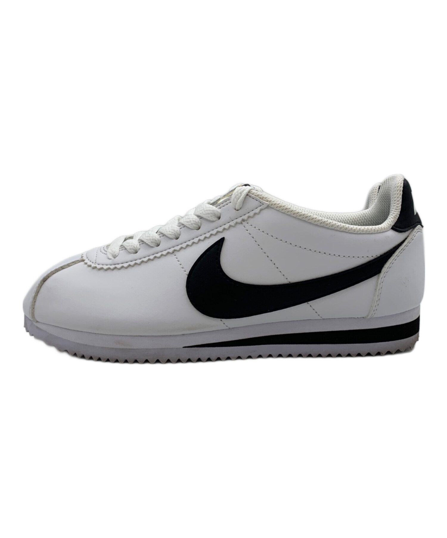 中古・古着通販】NIKE (ナイキ) WMNS CLASSIC CORTEZ LEATHER ホワイト 