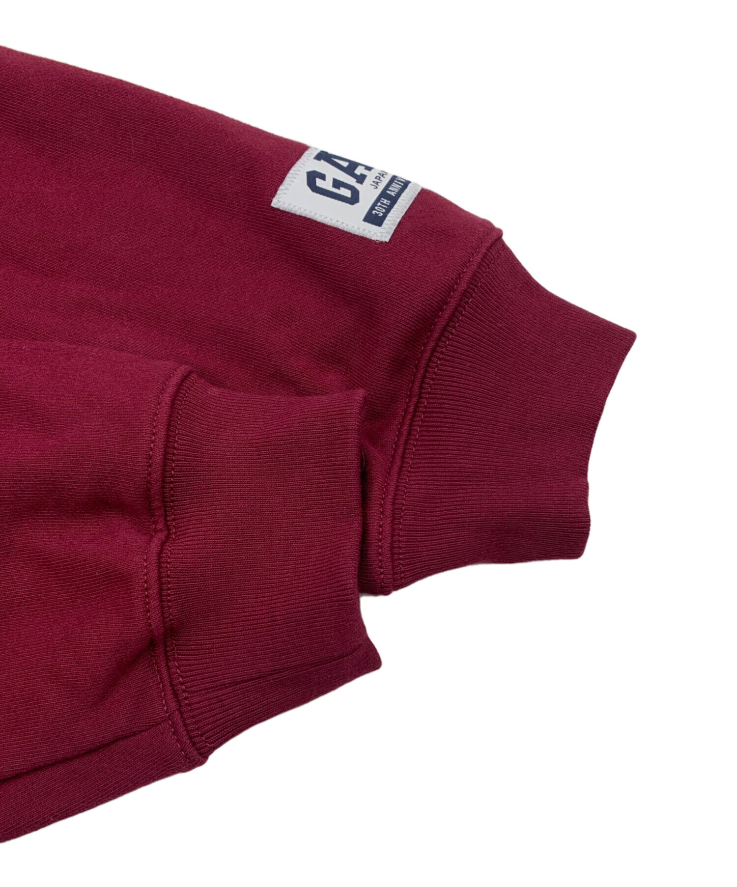 GAP裏起毛 希少、ジップパーカー ワインレッド、00s後半〜2010年代、美品 中古・古着通販】GAP (ギャップ) ジップパーカー ワインレッド サイズ