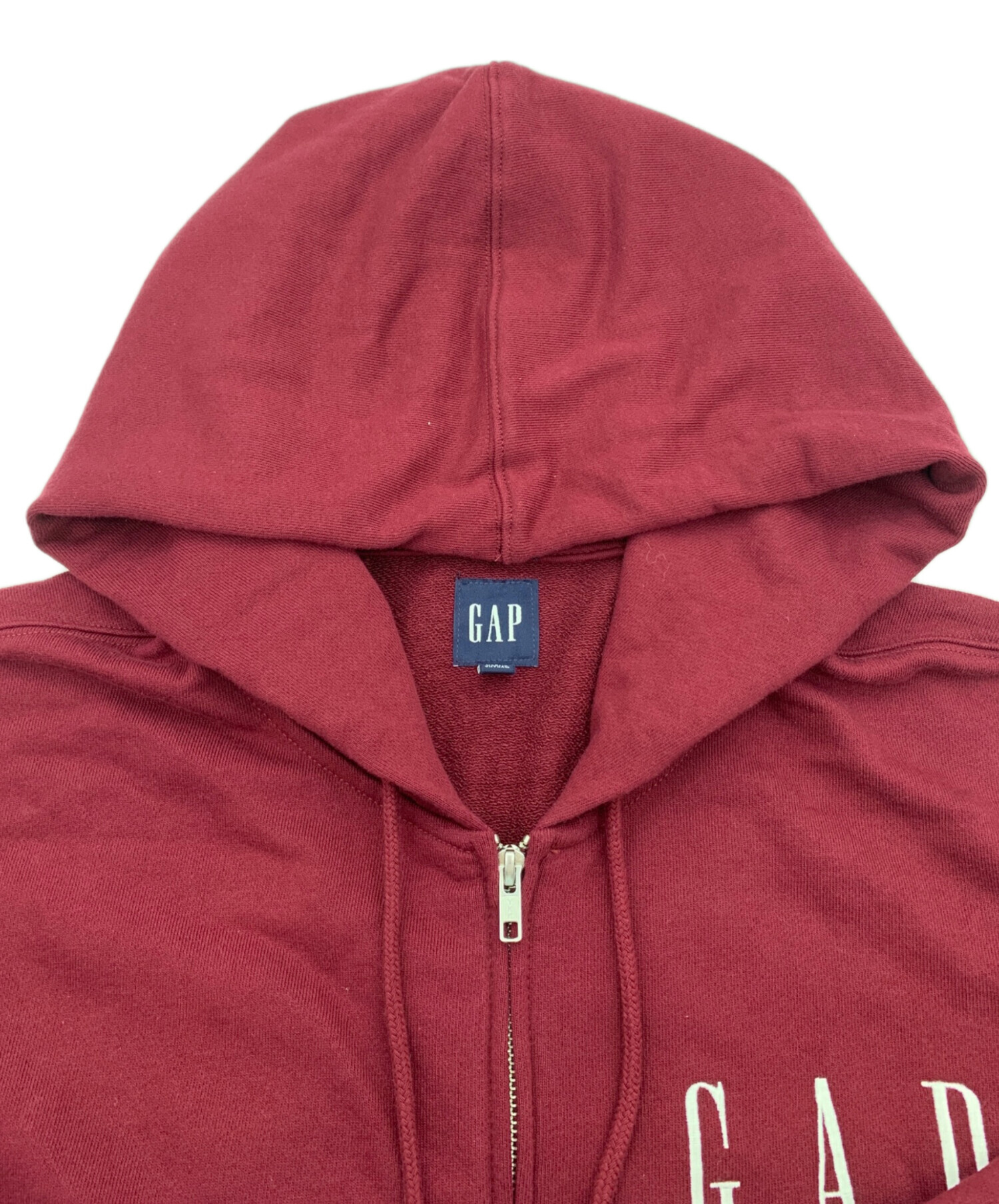 中古・古着通販】GAP (ギャップ) ジップパーカー ワインレッド サイズ