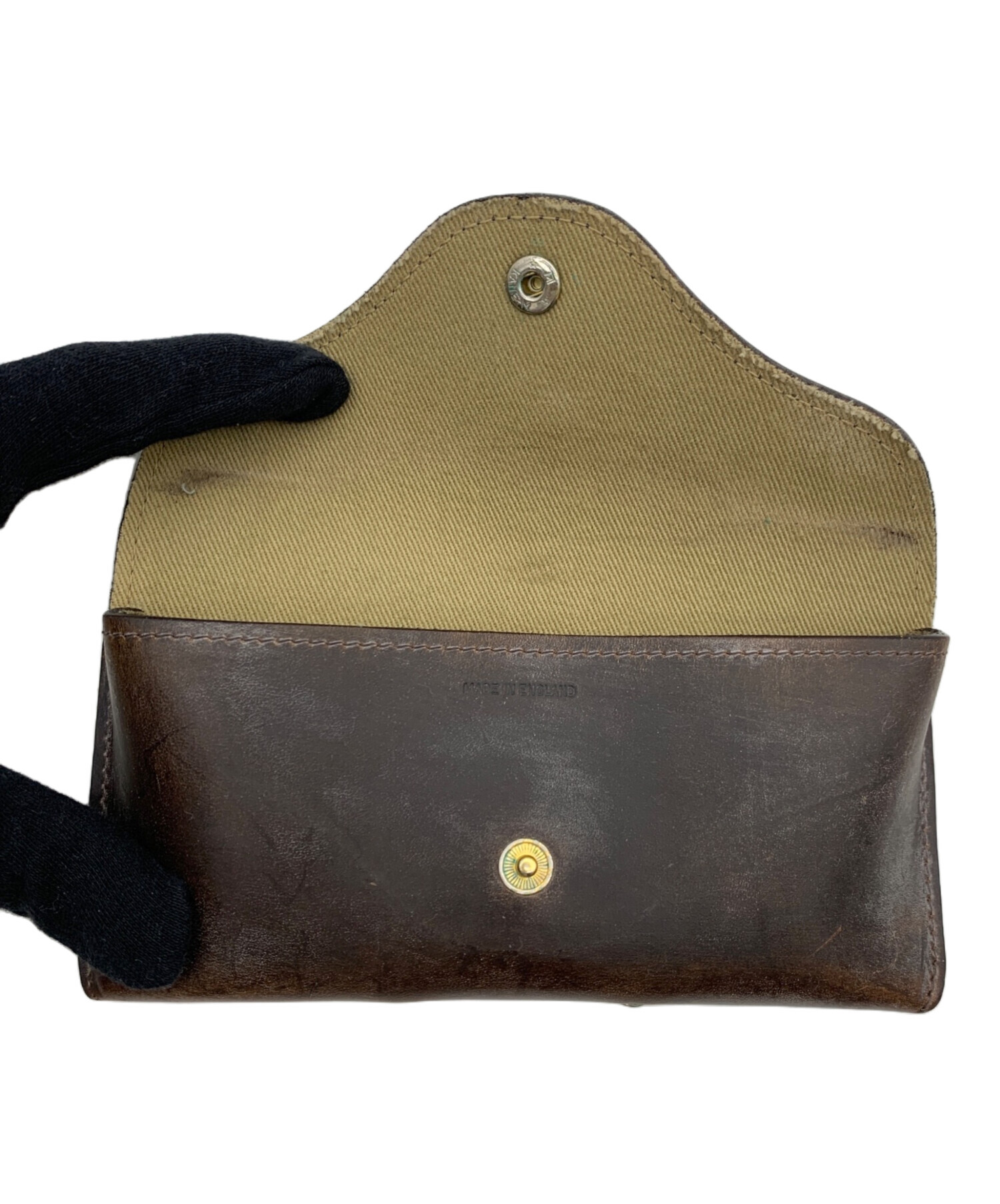 中古・古着通販】Whitehouse Cox (ホワイトハウスコックス) 眼鏡ケース 中古・古着通販】Whitehouse Cox (ホワイトハウスコックス) 眼鏡ケース