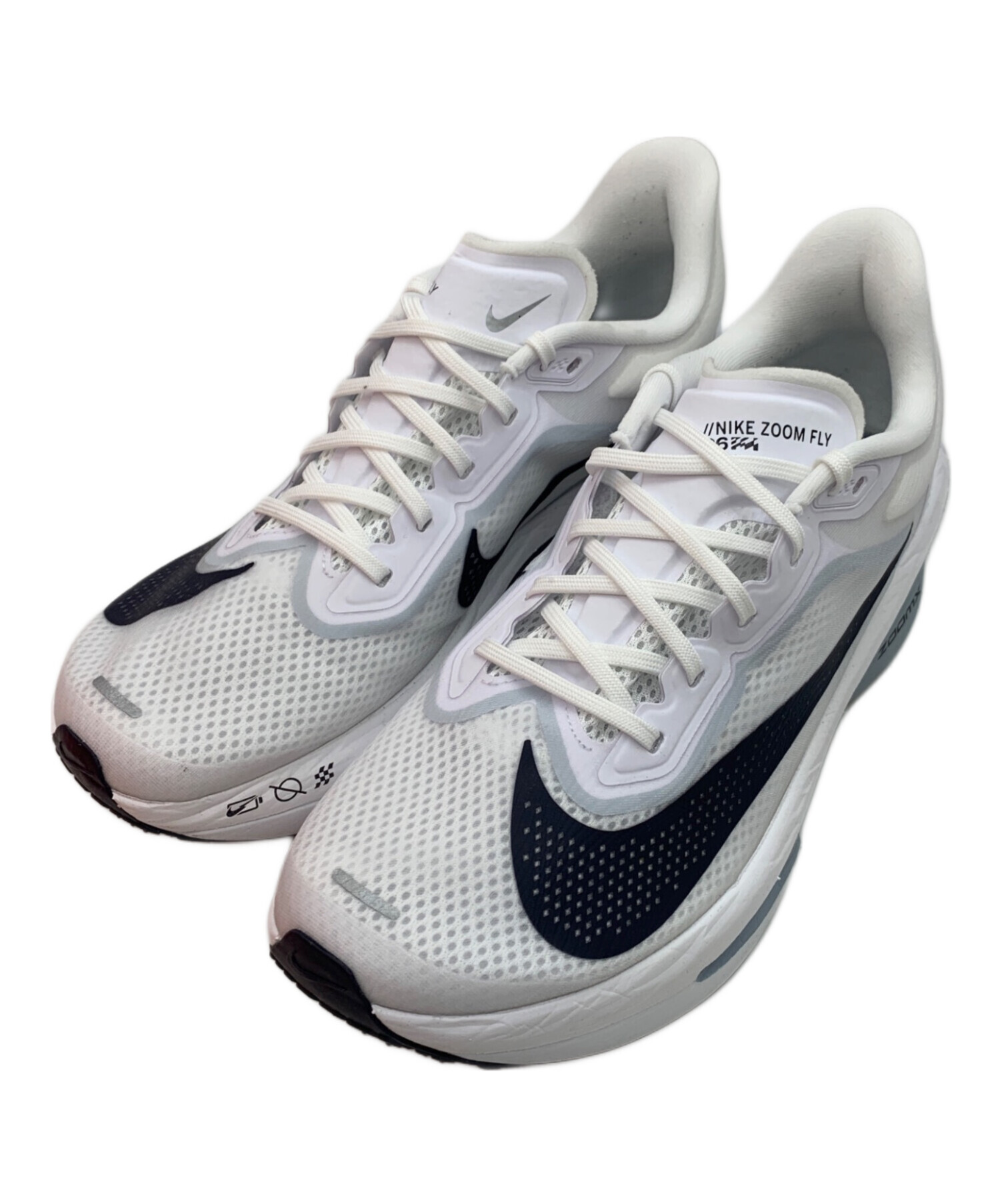 中古・古着通販】NIKE (ナイキ) ZOOM FLY 6 ホワイト×グレー サイズ