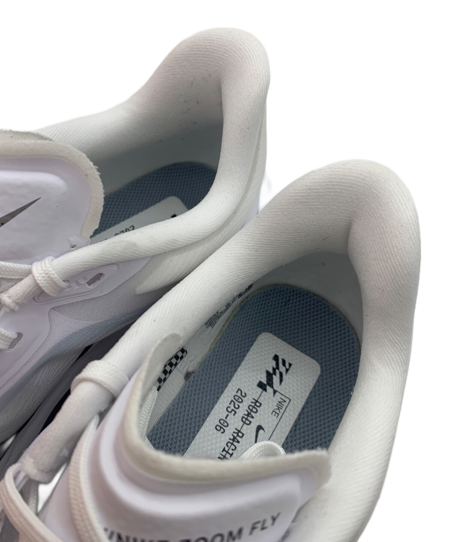 中古・古着通販】NIKE (ナイキ) ZOOM FLY 6 ホワイト×グレー サイズ