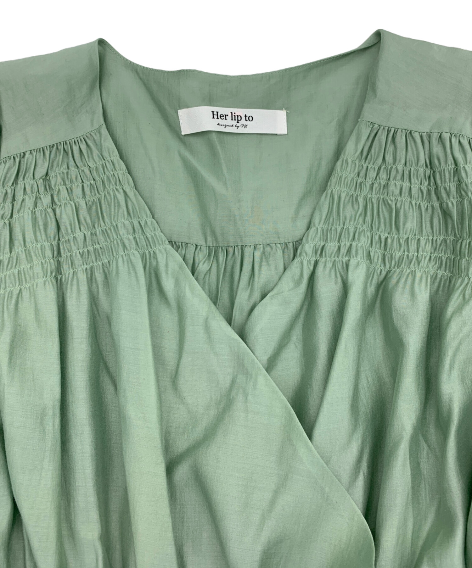 中古・古着通販】HER LIP TO (ハーリップトゥ) Airy Volume Sleeve