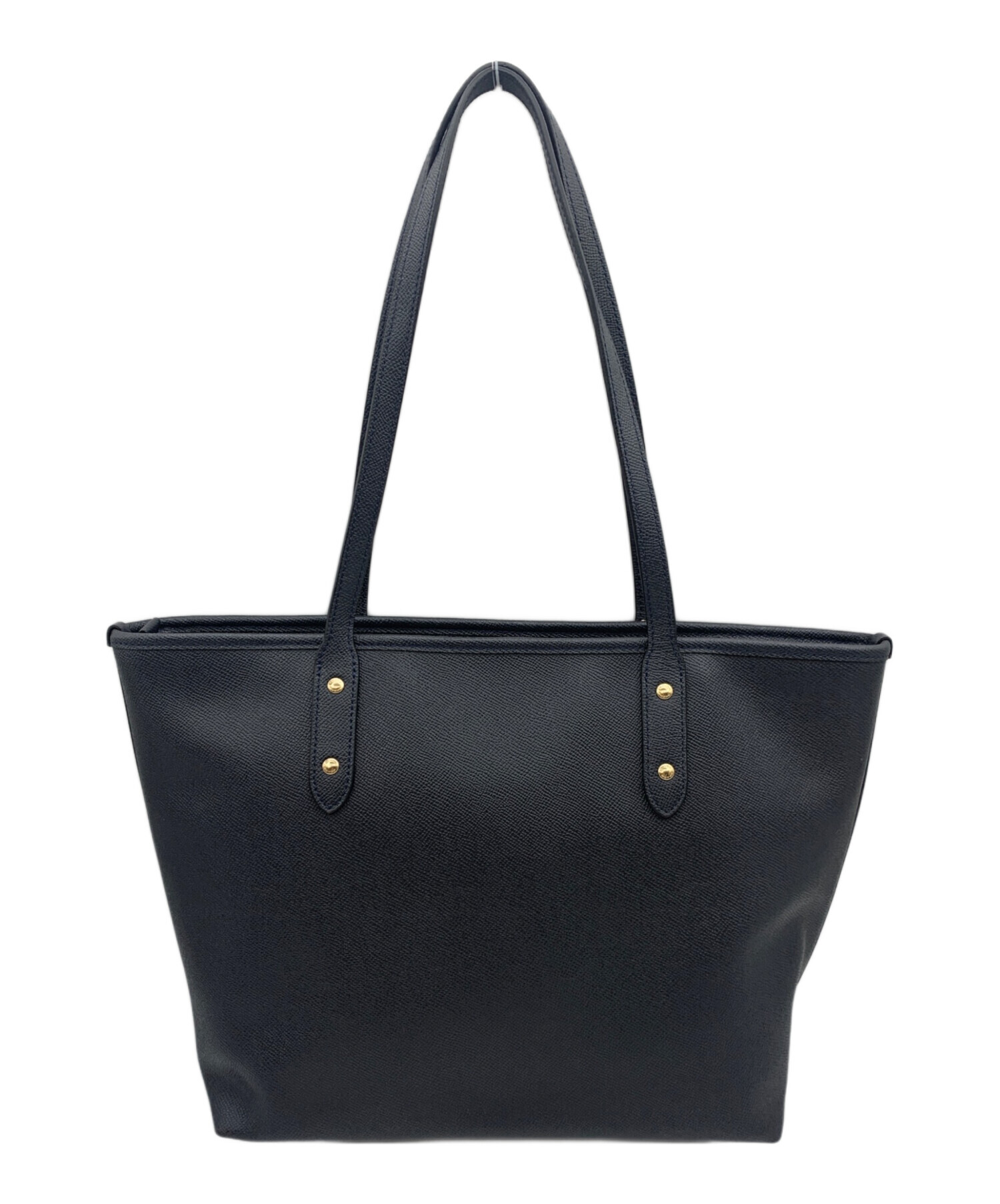 中古・古着通販】COACH (コーチ) トートバッグ ネイビー|ブランド 中古・古着通販】COACH (コーチ) トートバッグ ネイビー|ブランド