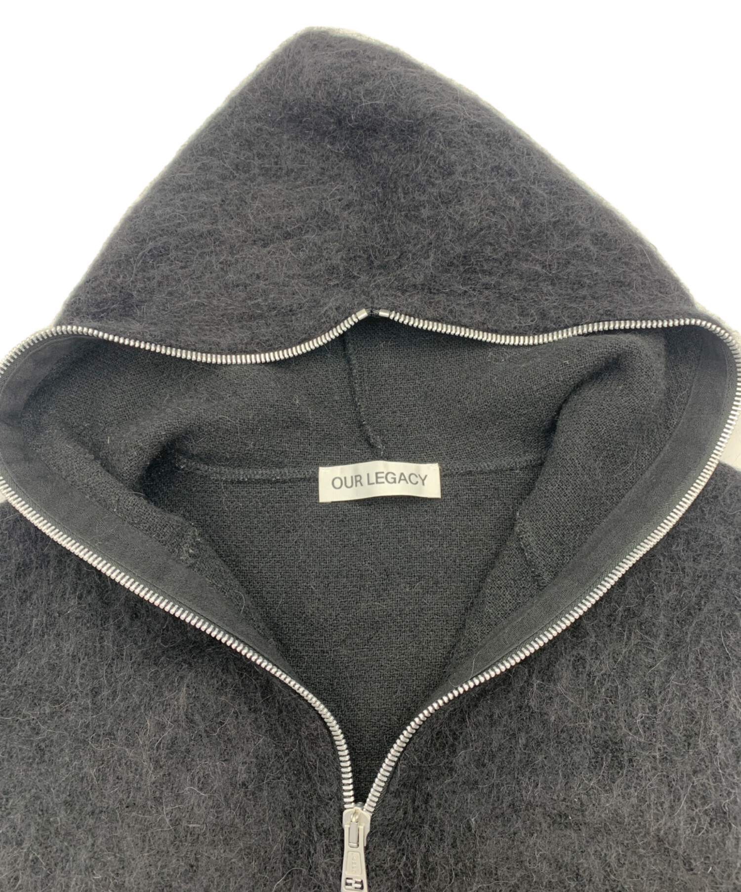 中古・古着通販】OUR LEGACY (アワーレガシー) FULL ZIP HOOD ブラック 