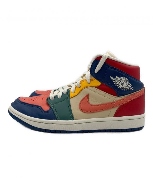 中古・古着通販】NIKE (ナイキ) Air Jordan 1 Mid SE マルチカラー 