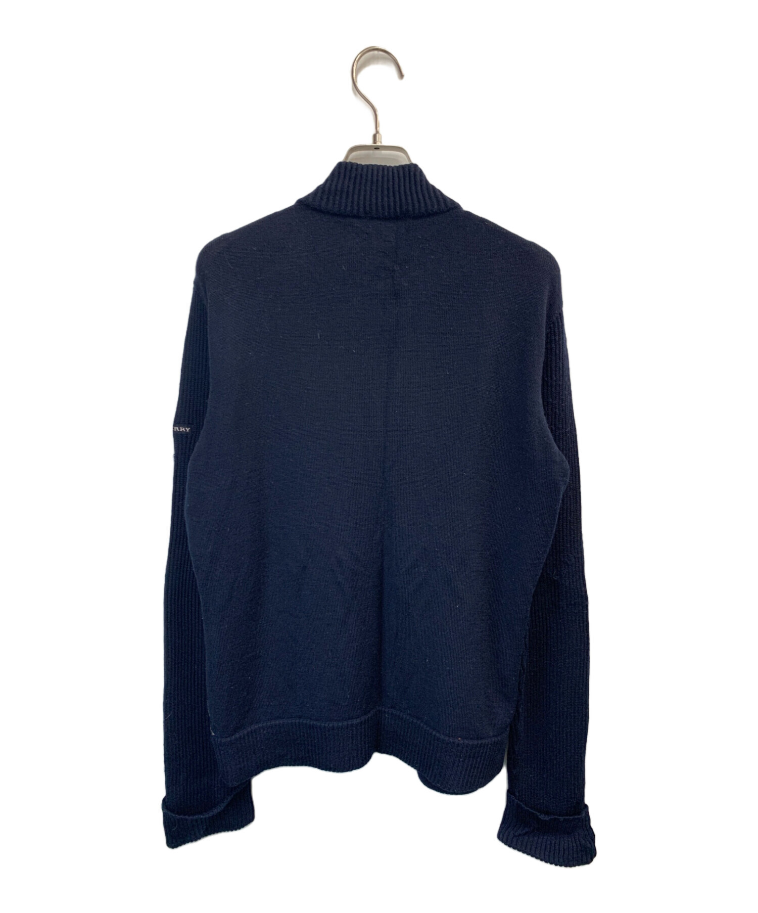 【新品タグ付き】　Burberry golf パーカー/ネイビー 中古・古着通販】BURBERRY GOLF (バーバリーゴルフ) ジップパーカー