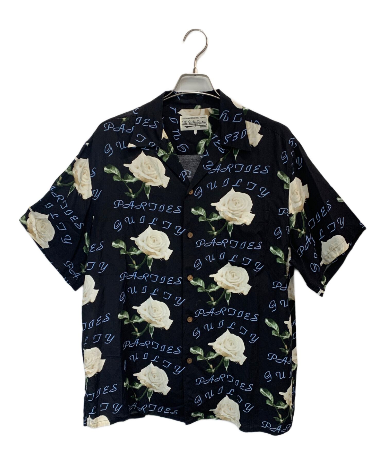 中古・古着通販】WACKO MARIA (ワコマリア) アロハシャツ ブラック 