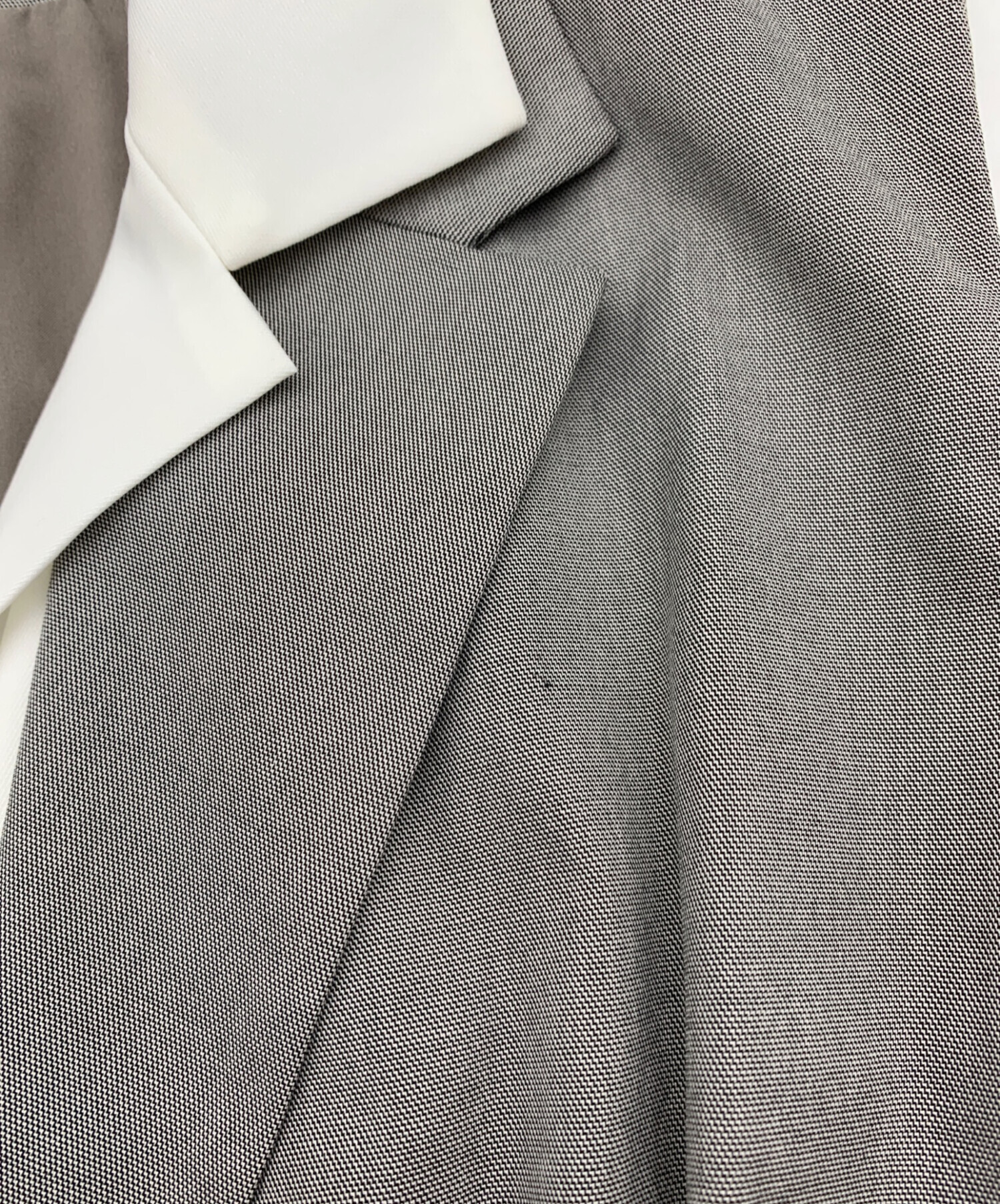 中古・古着通販】Snidel (スナイデル) レイヤードカラーワンピ グレー
